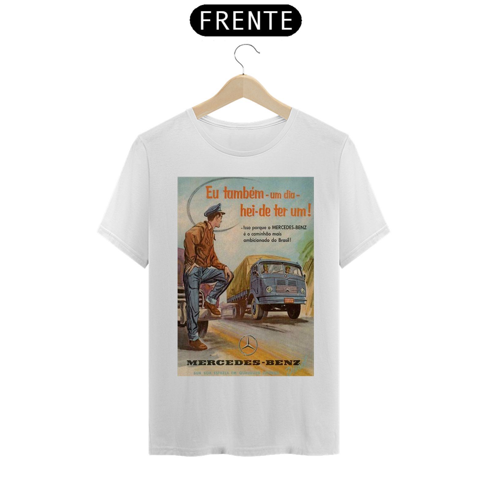 Camiseta Caminhão Mercedes