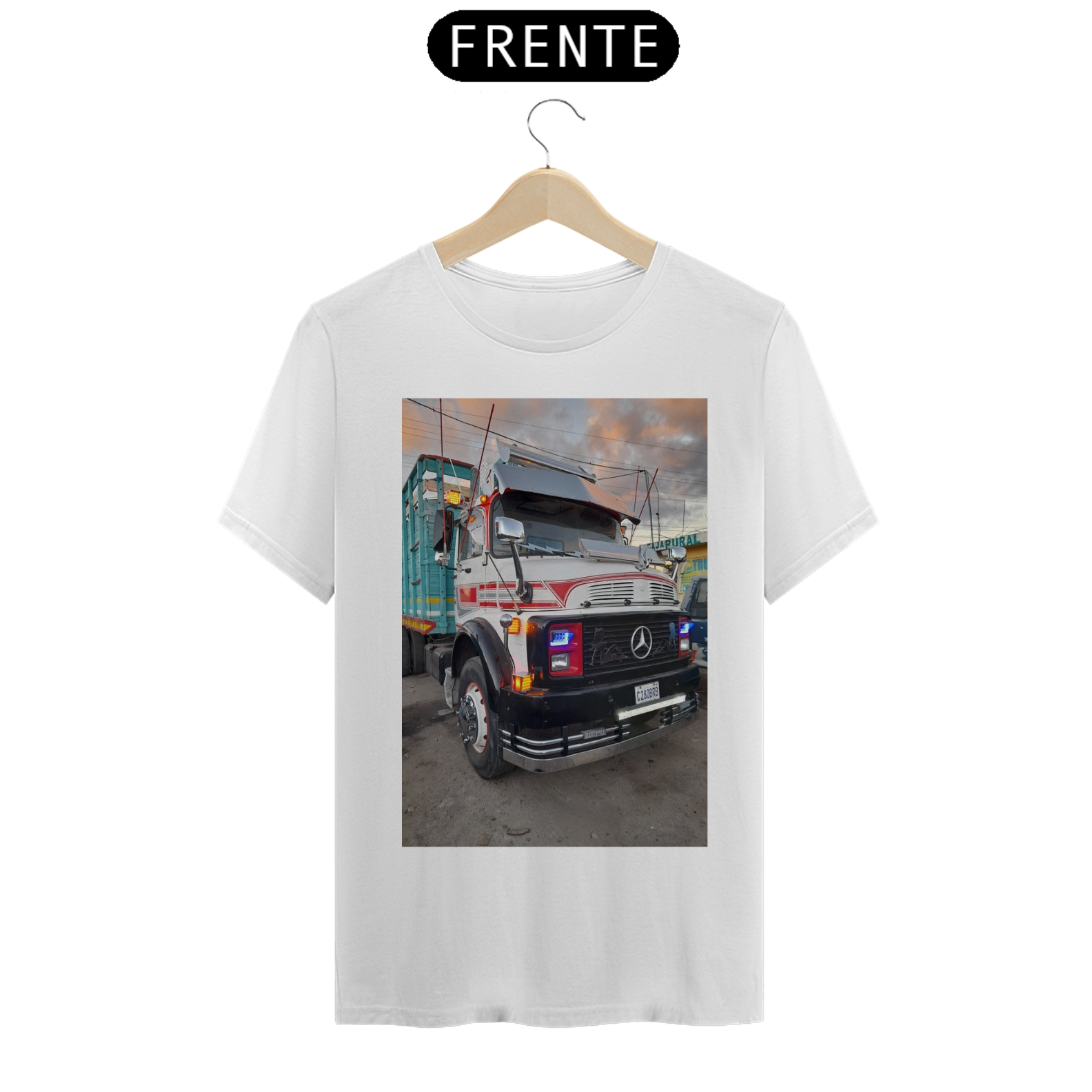 Camiseta Caminhão Mercedes