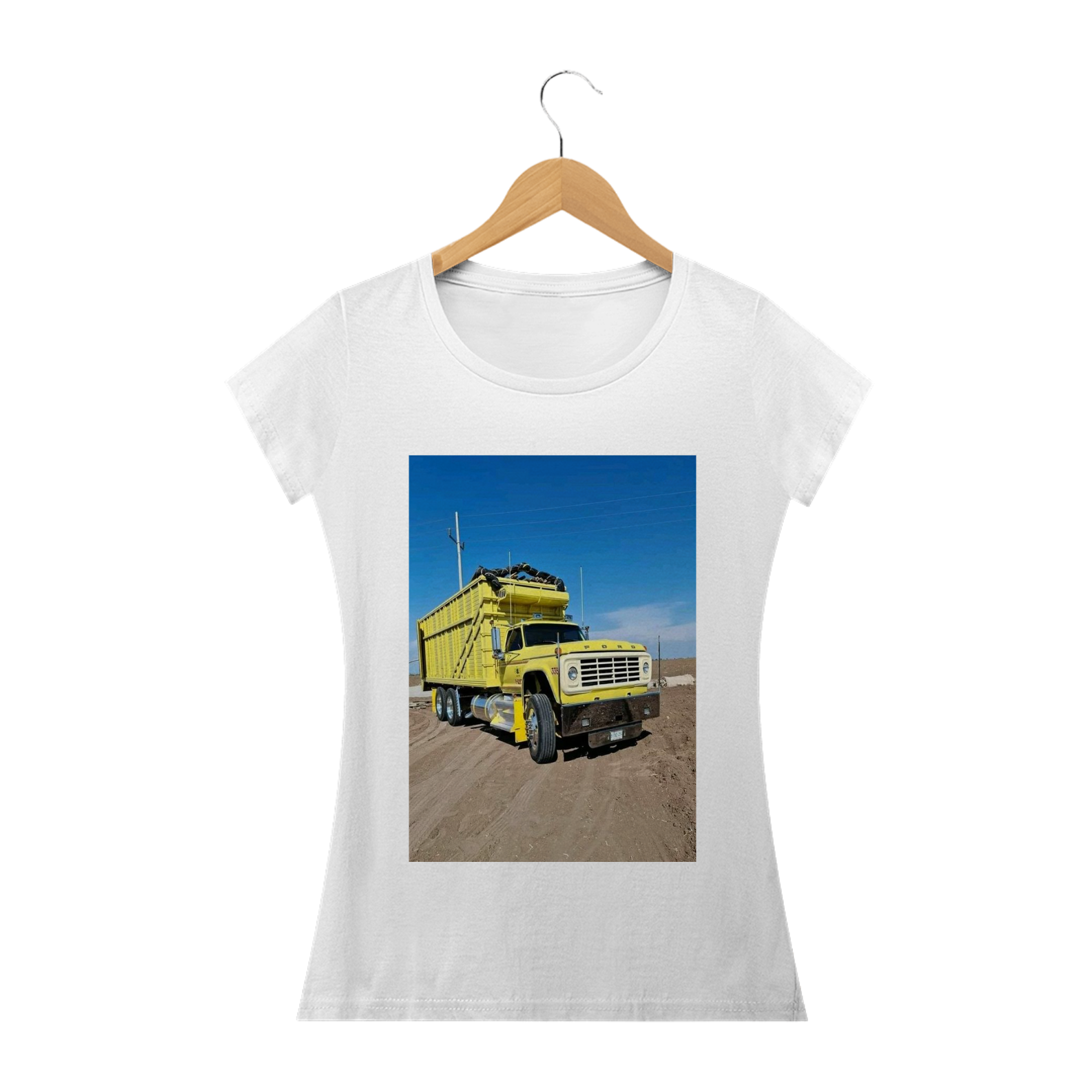 Camiseta Caminhão Ford Feminina