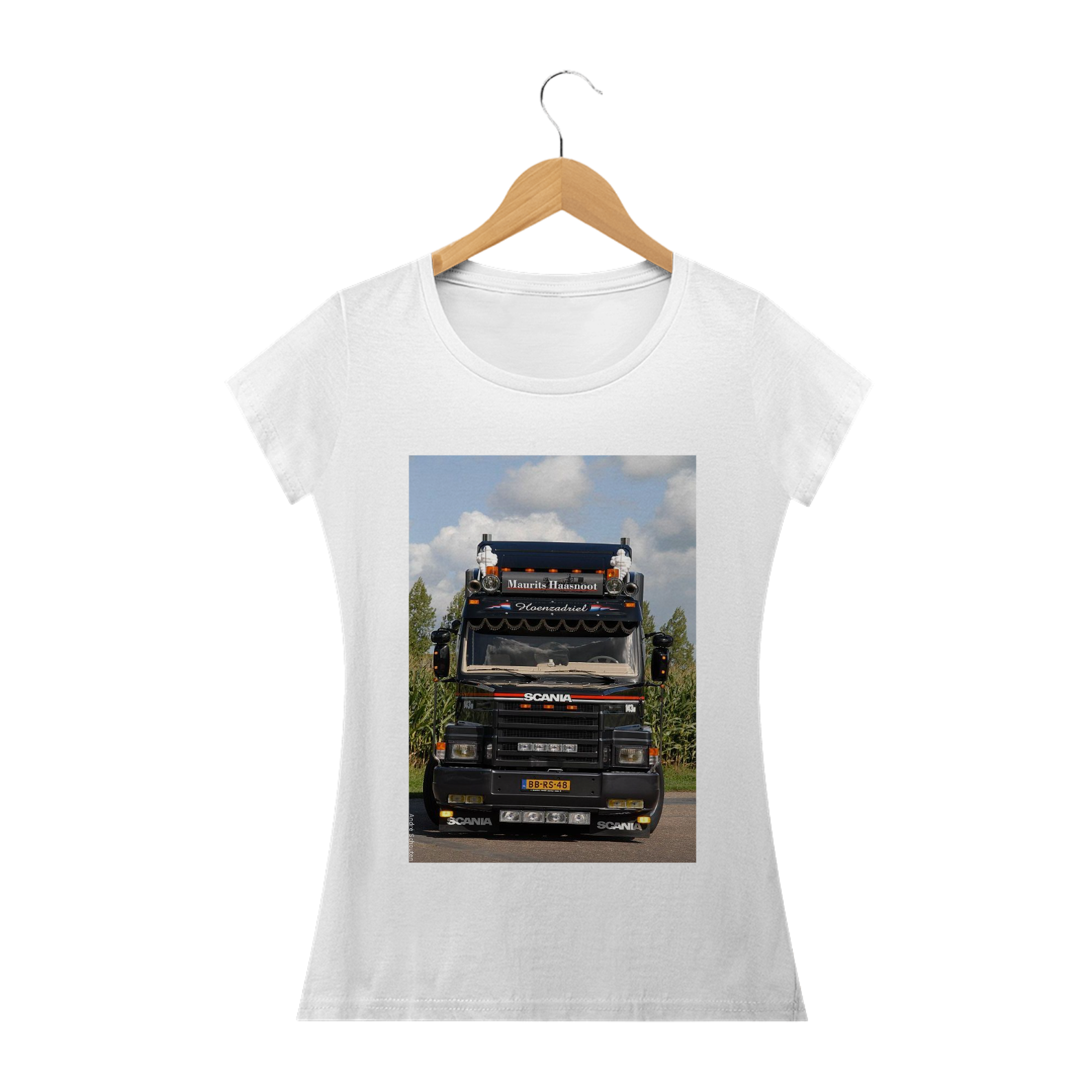Camiseta Scania Feminina
