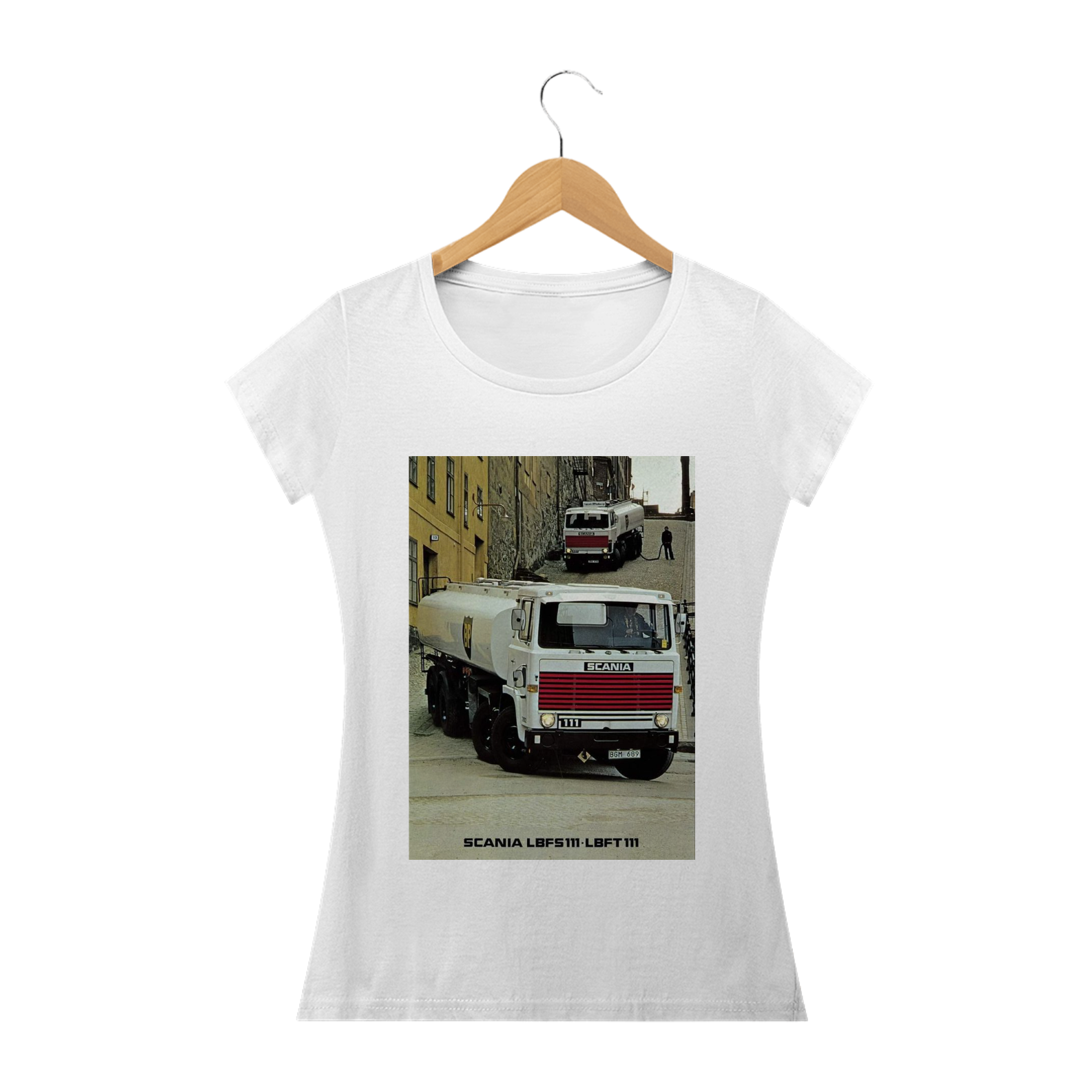 Camiseta Scania Feminina