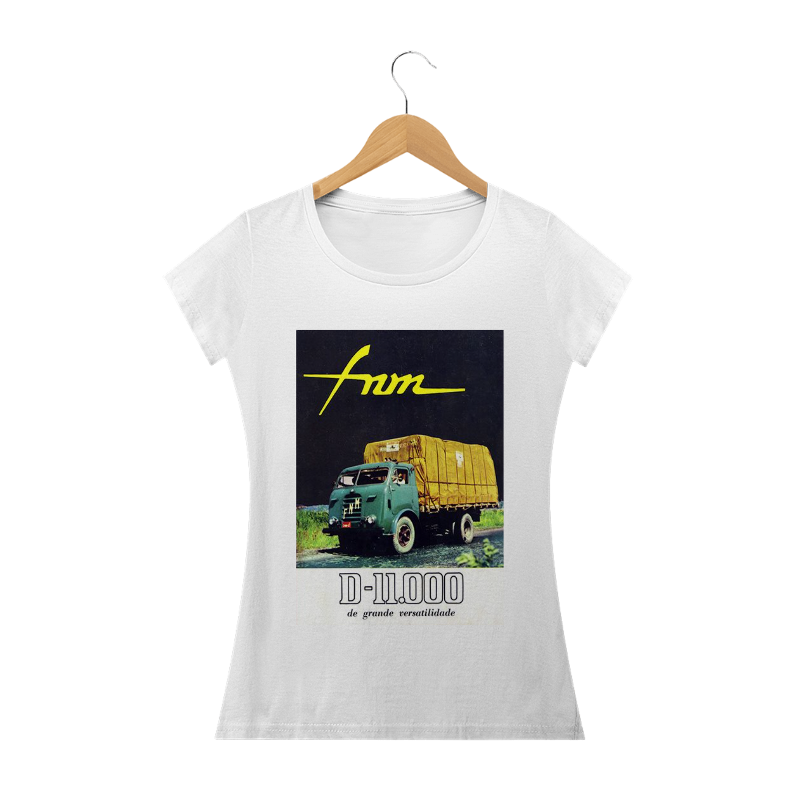 Camiseta Caminhão FNM Feminina