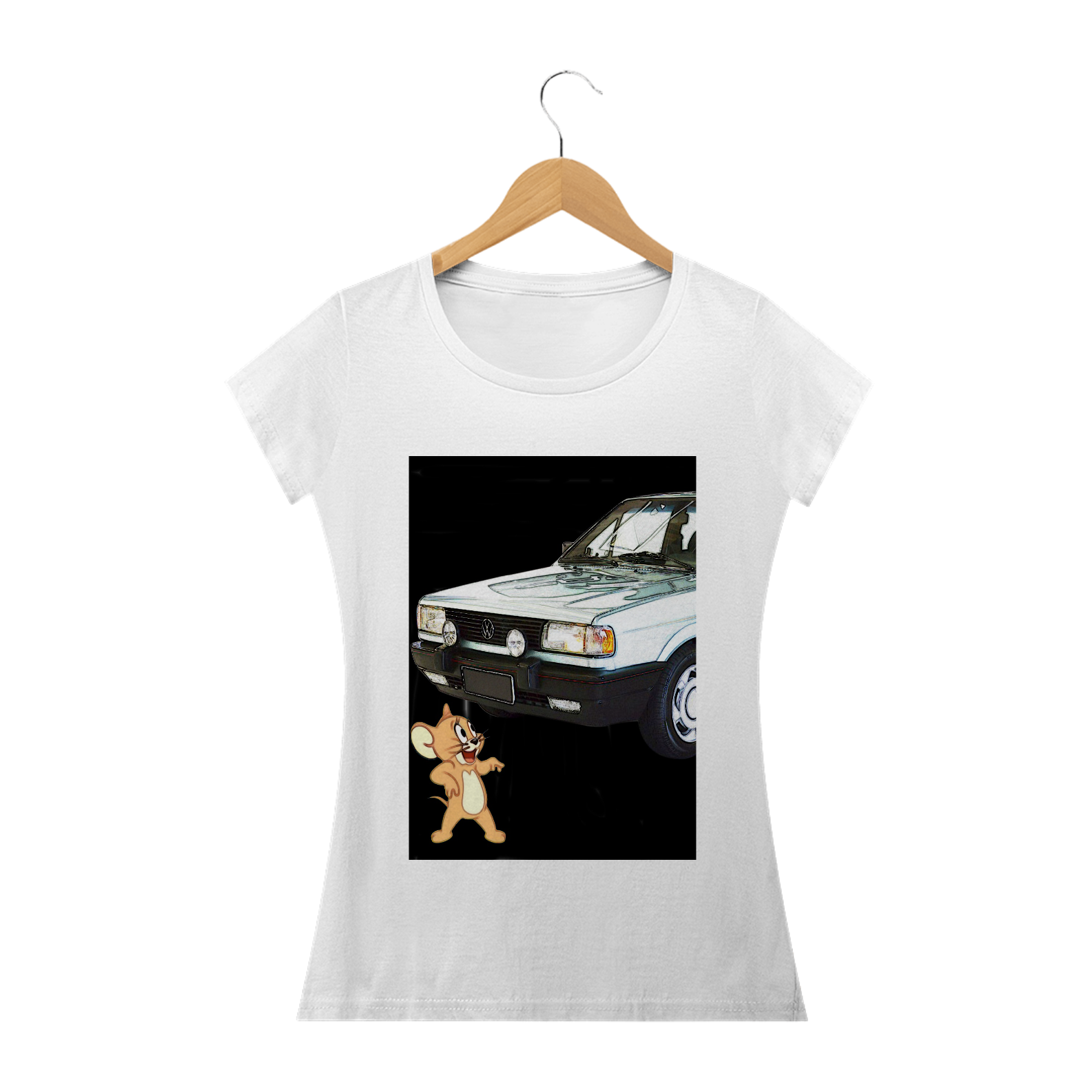 Camiseta Gol Gts Jerry (Tom e Jerry) Feminina