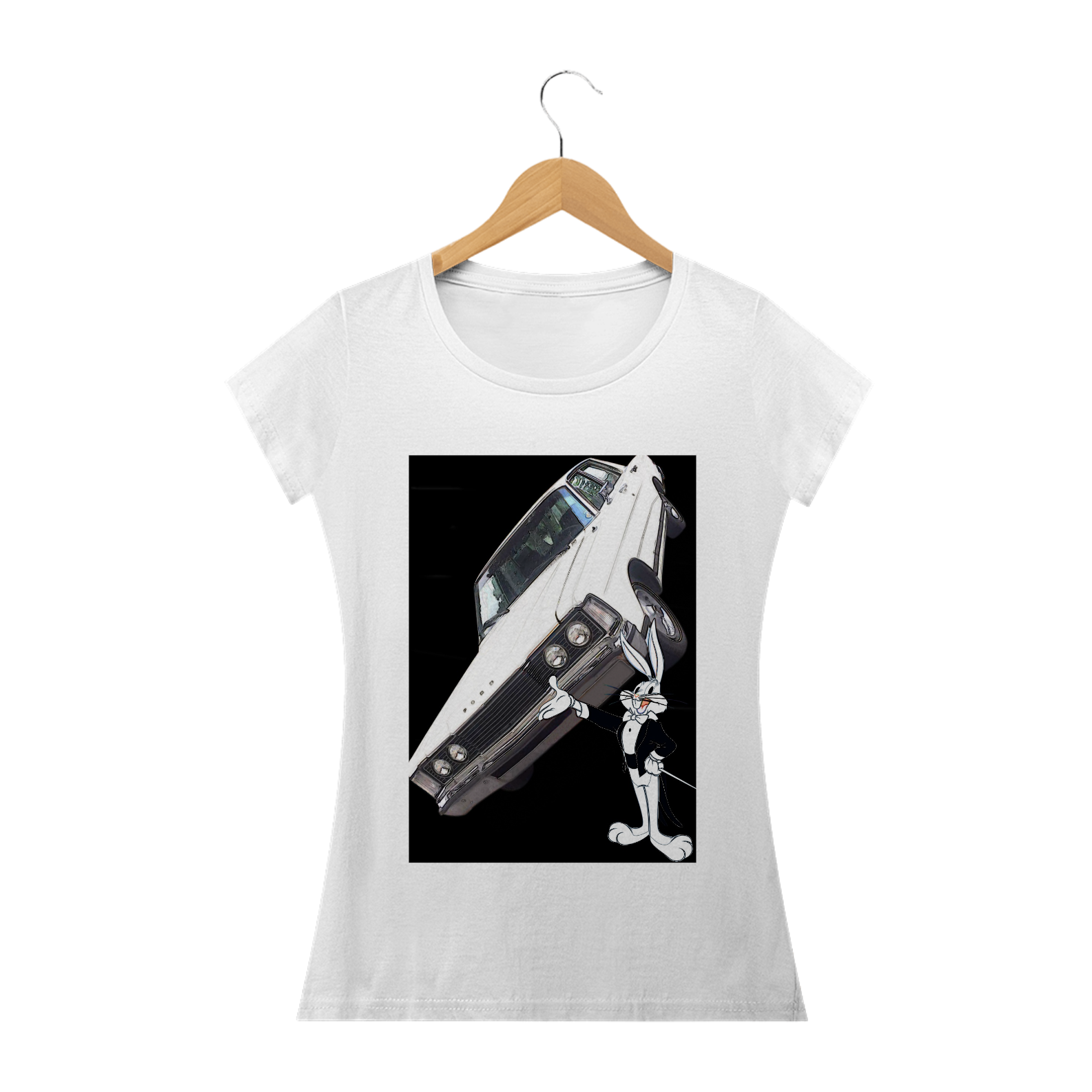 Camiseta  Ford Landau Pernalonga feminina