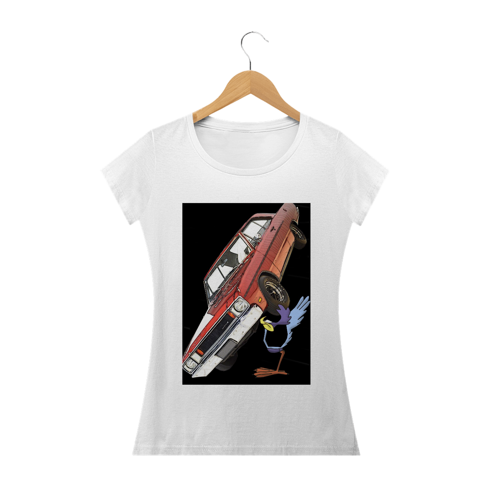 Camiseta Dodge Papa Leguas Feminina