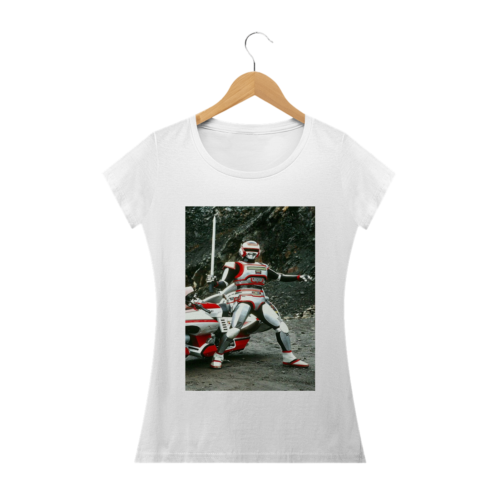 Camiseta Jaspion Feminina