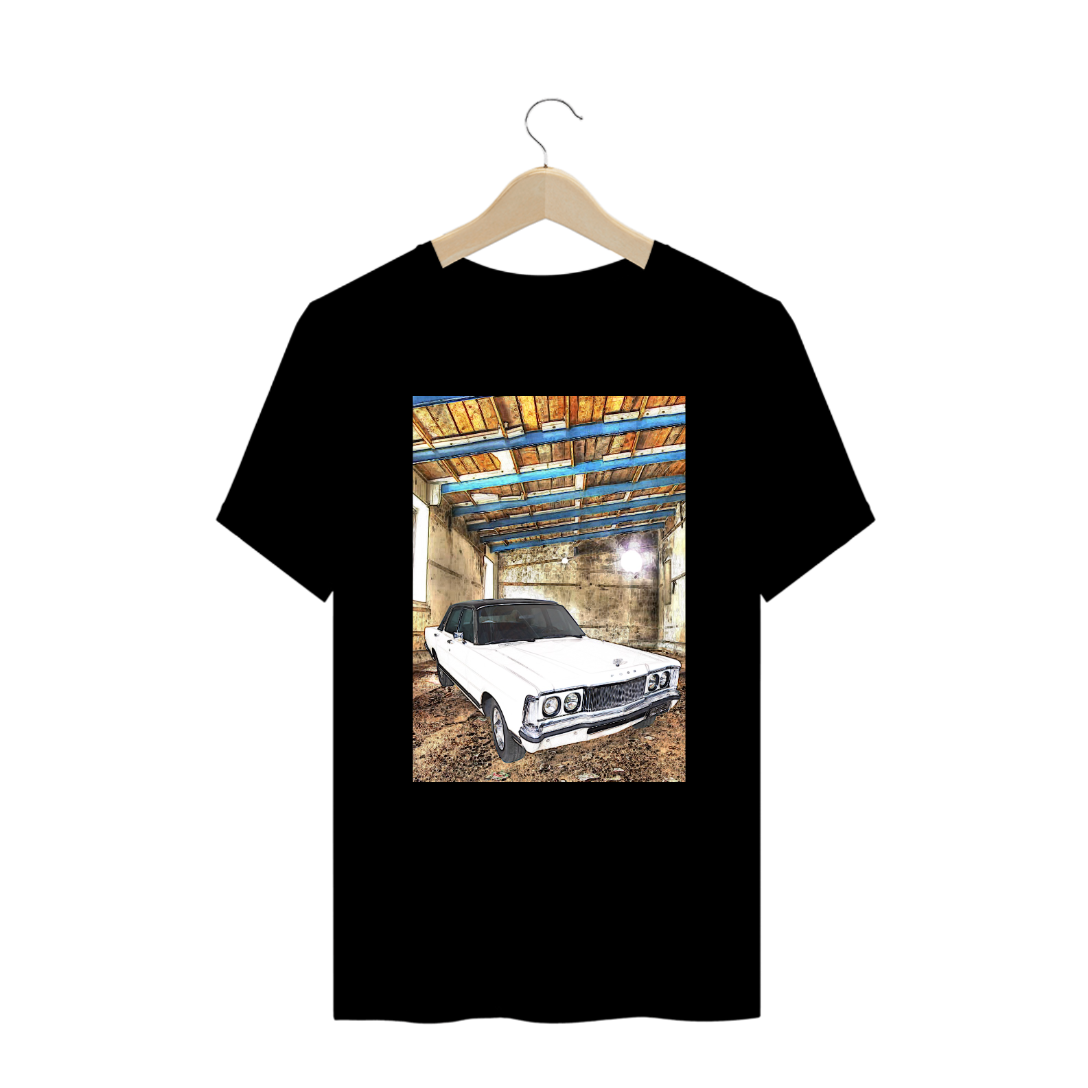 Camiseta Ford Landau Plus Size