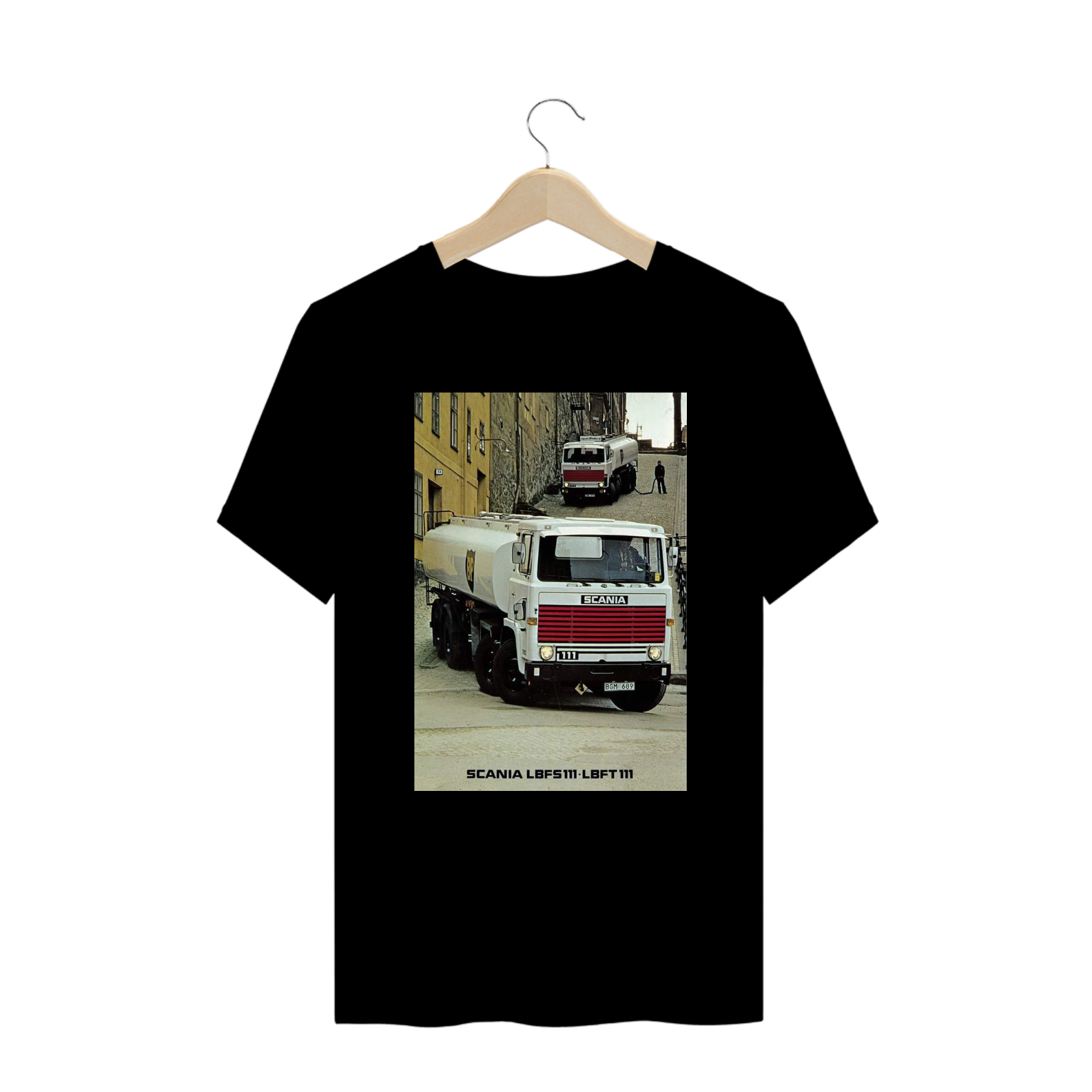 Camiseta Caminhão Scania Plus Size