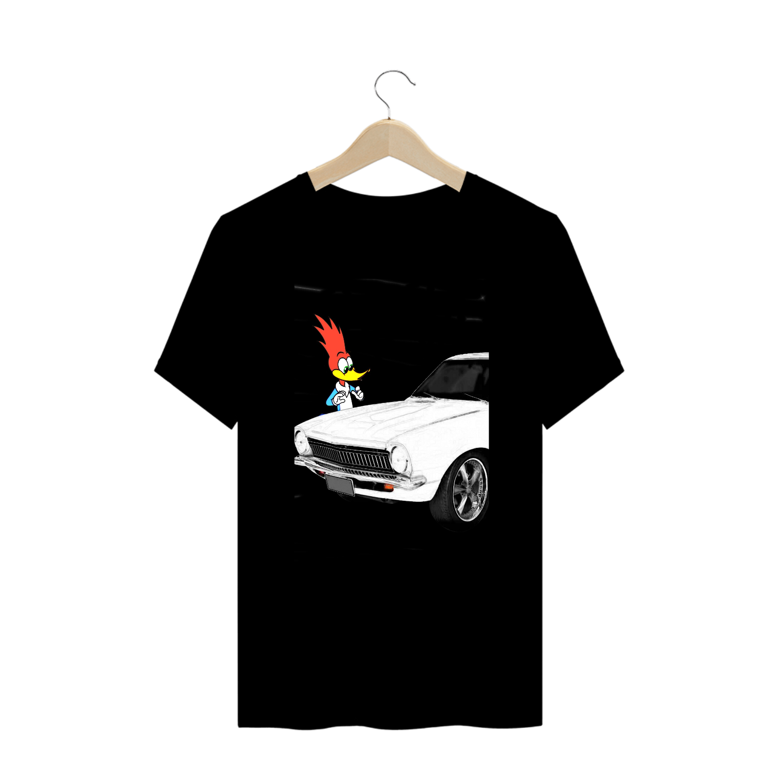 Camiseta Ford Maverick Pica Pau Plus Size