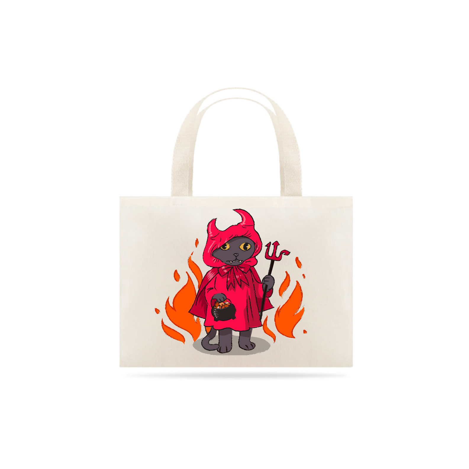 Eco Bag - Devil cat