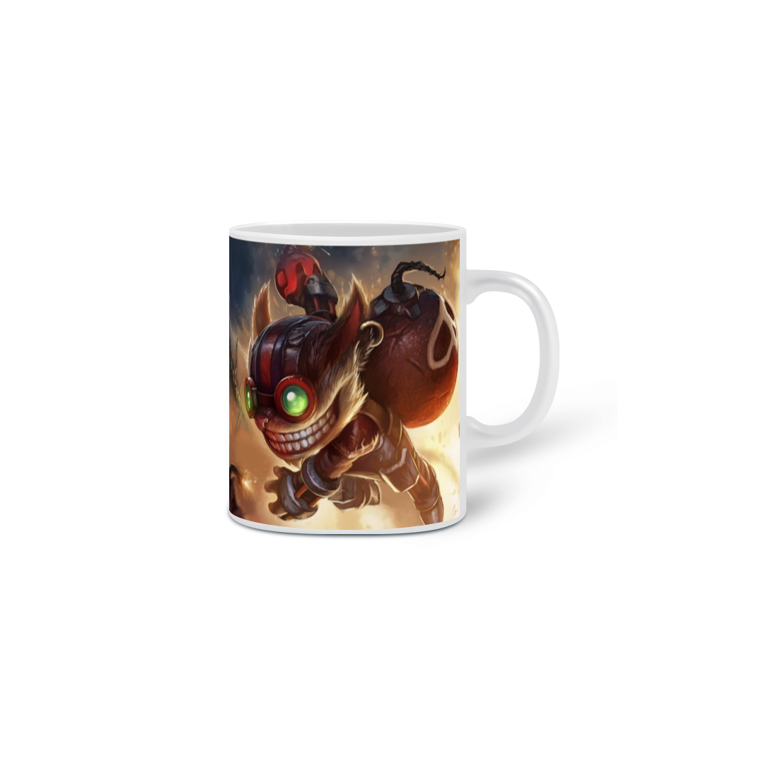 Caneca - Ziggs League of Legends