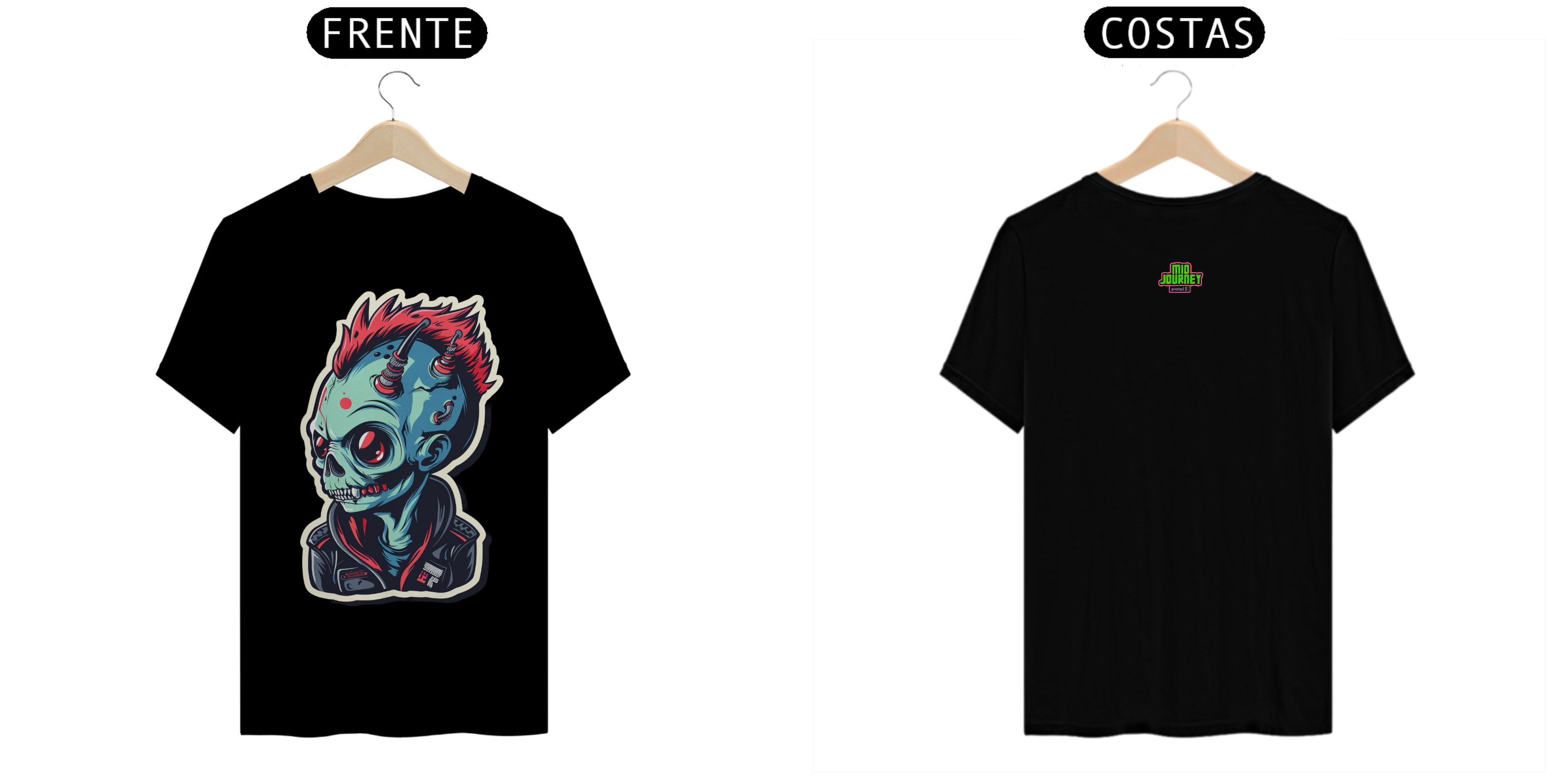 Nome do produto  CAMISETA ALIENS PUNK
