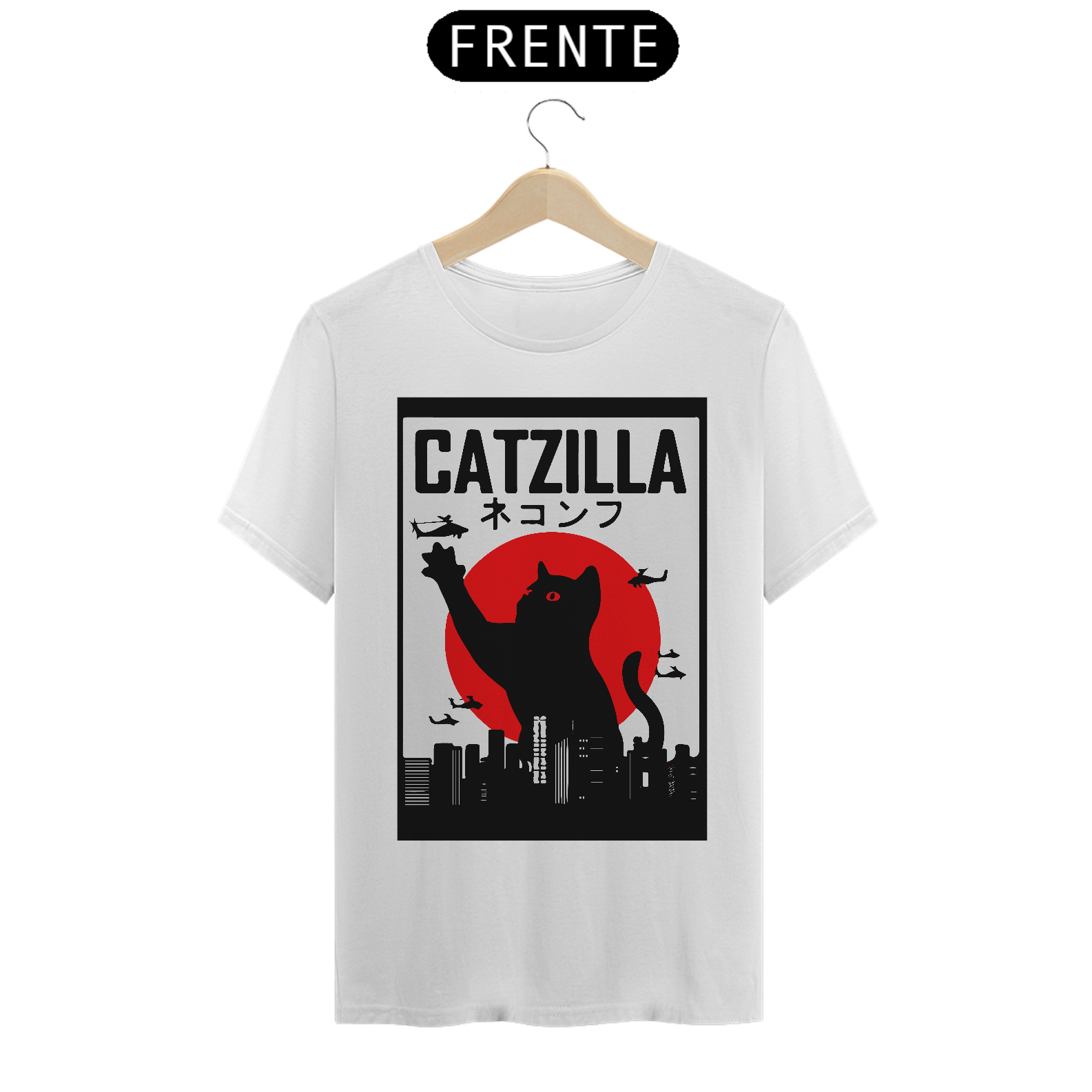 Camiseta Catzilla