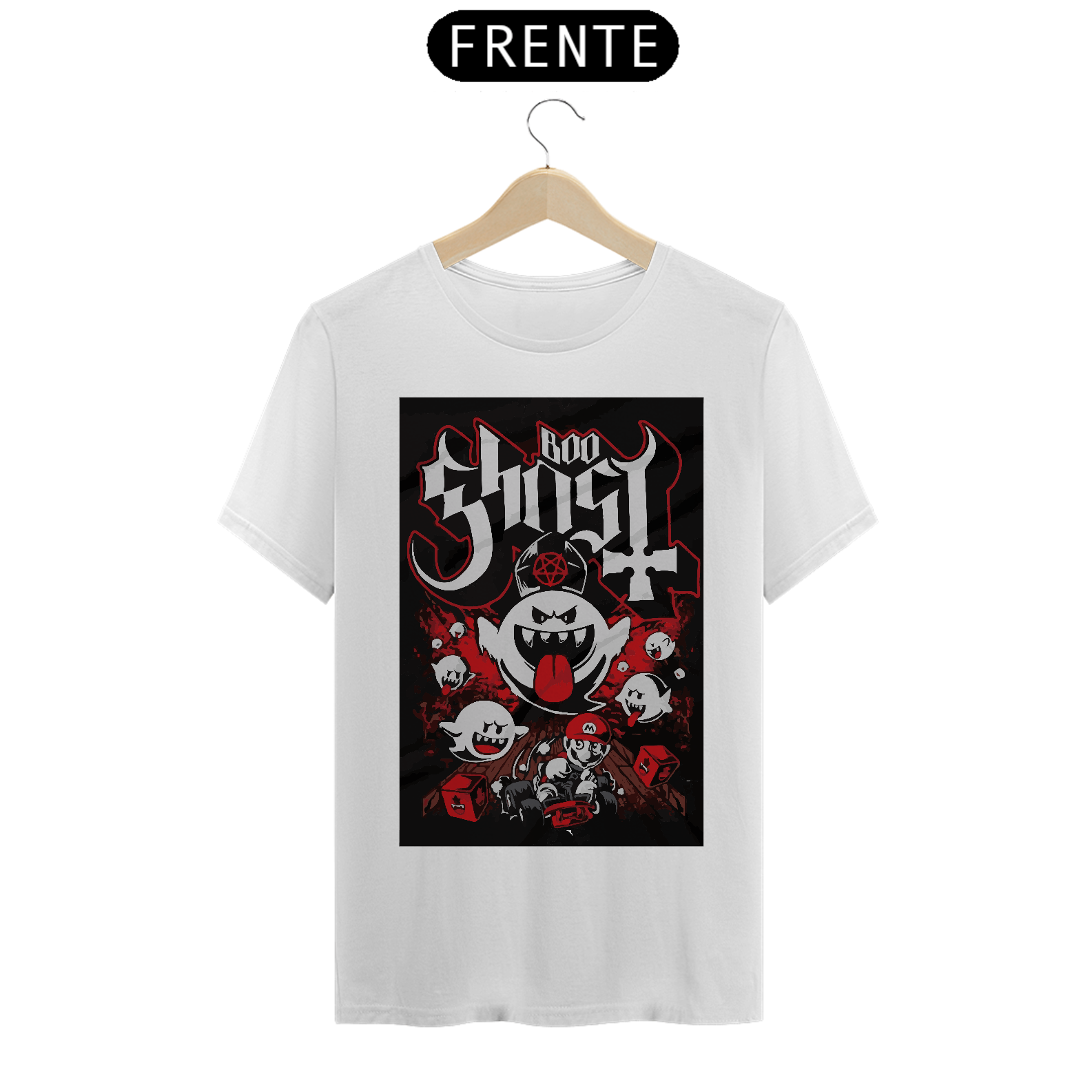 Camiseta Mario Ghost