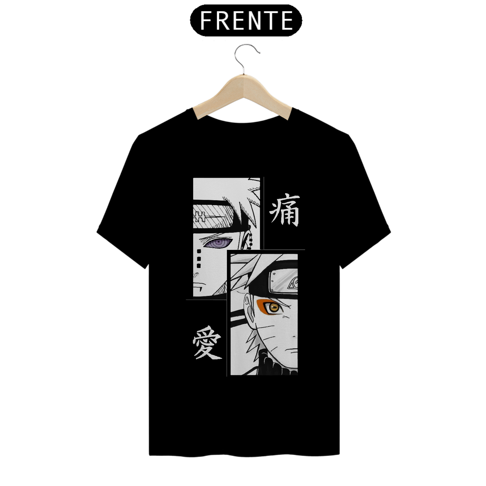 Camiseta Naruto Vs Pain
