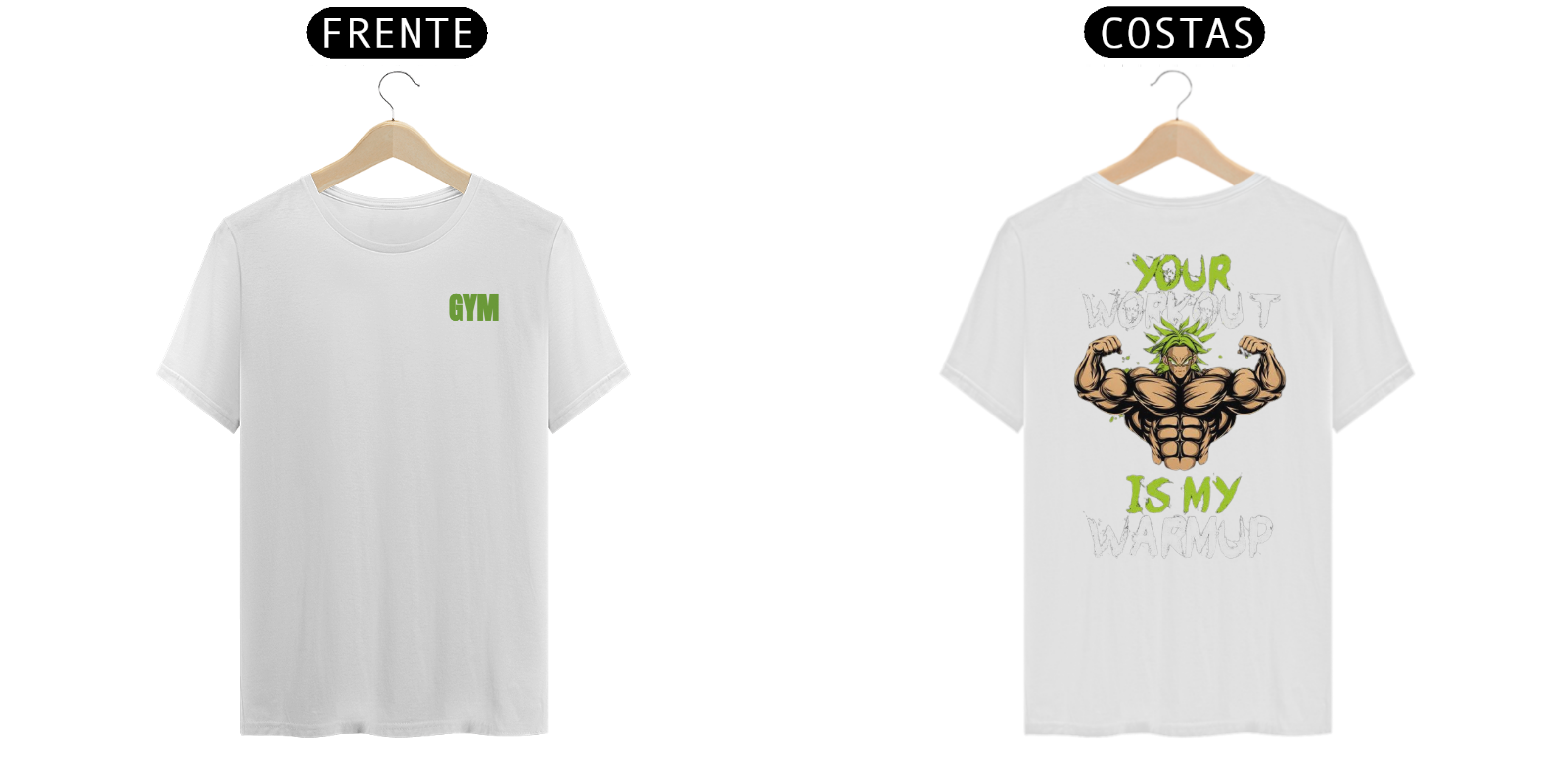 Camisa Masculina Academia Gym Broly