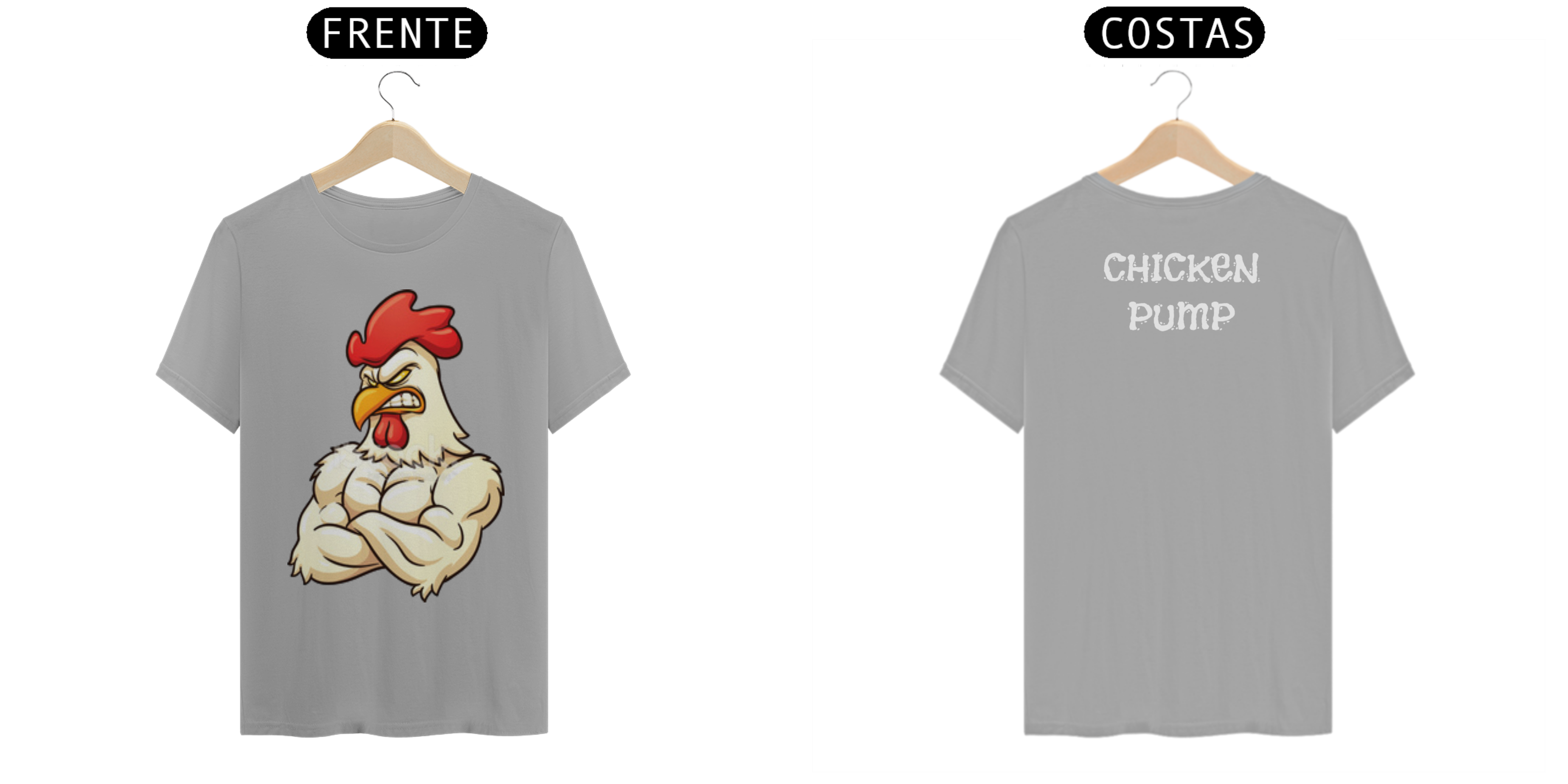 Camisa Masculina Academia Chicken