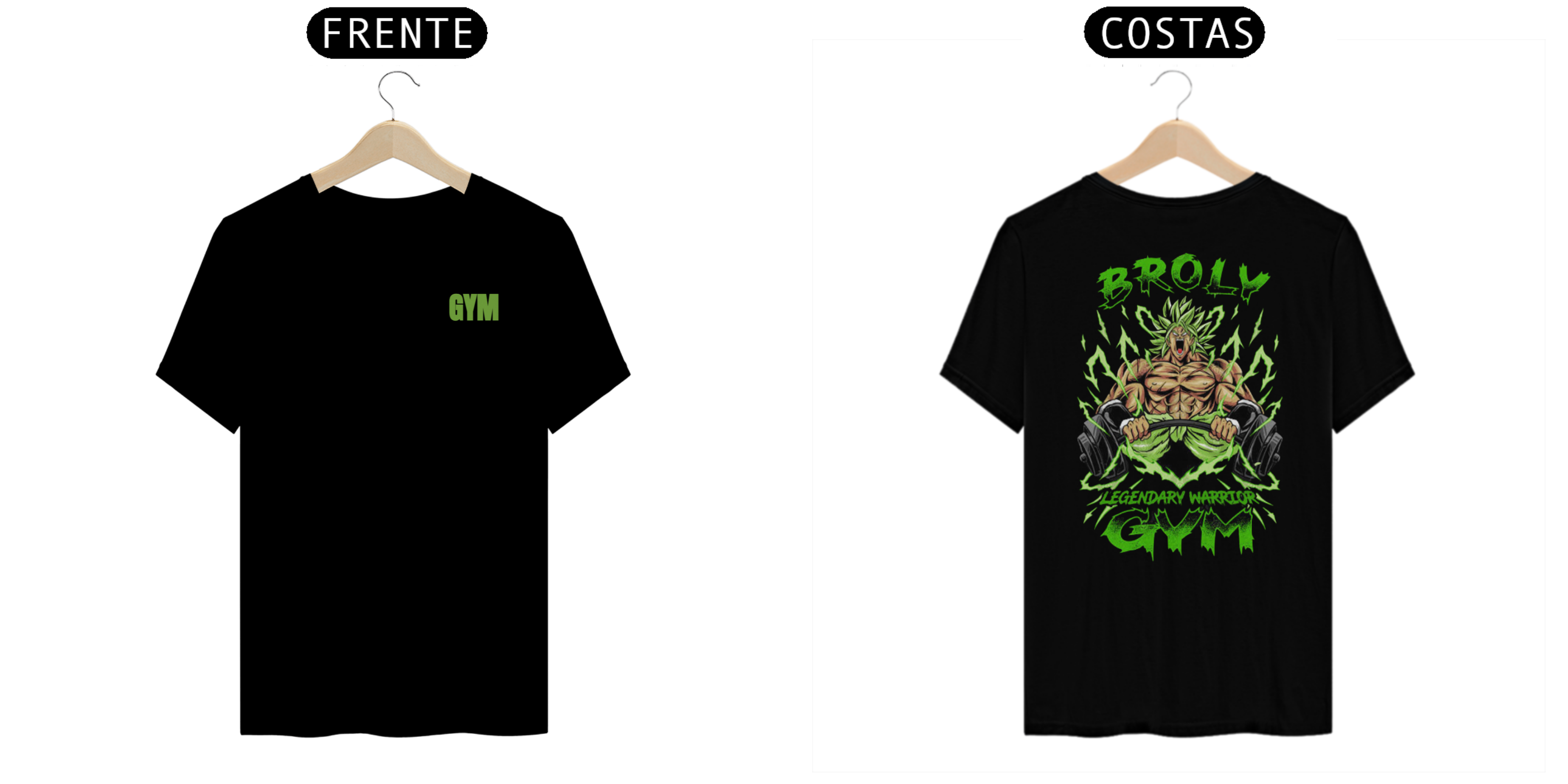 Camisa Masculina Academia Broly