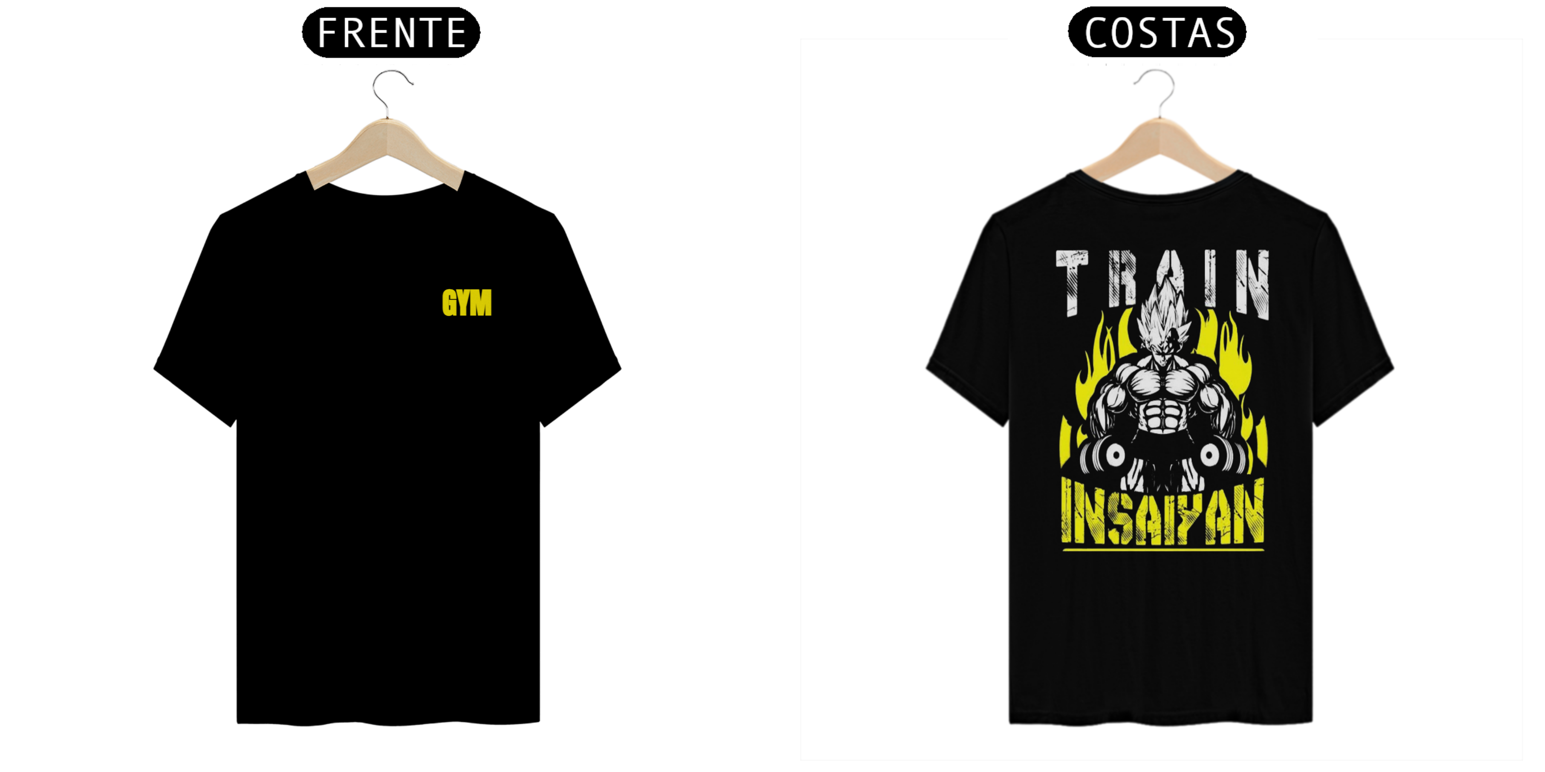 Camisa Masculina Academia Vejeta Insaiyan