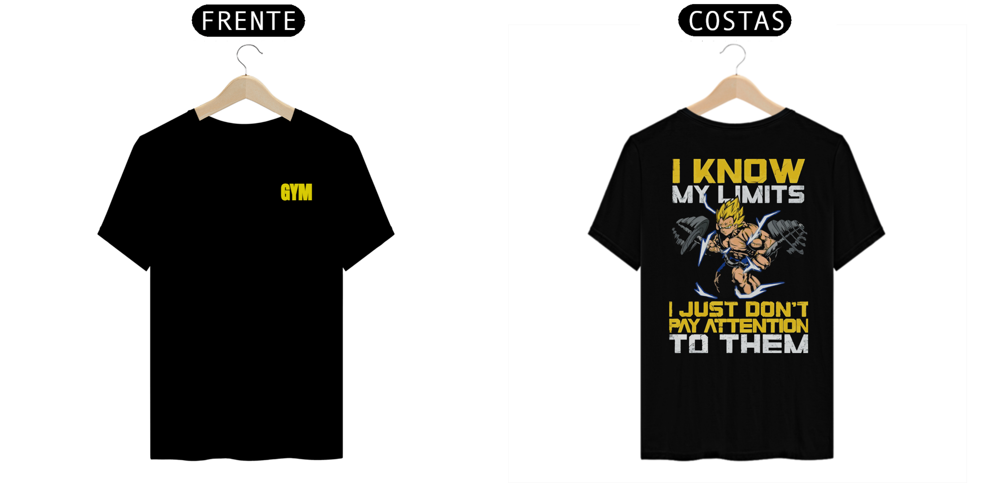 Camisa Masculina Academia Vejeta Limits