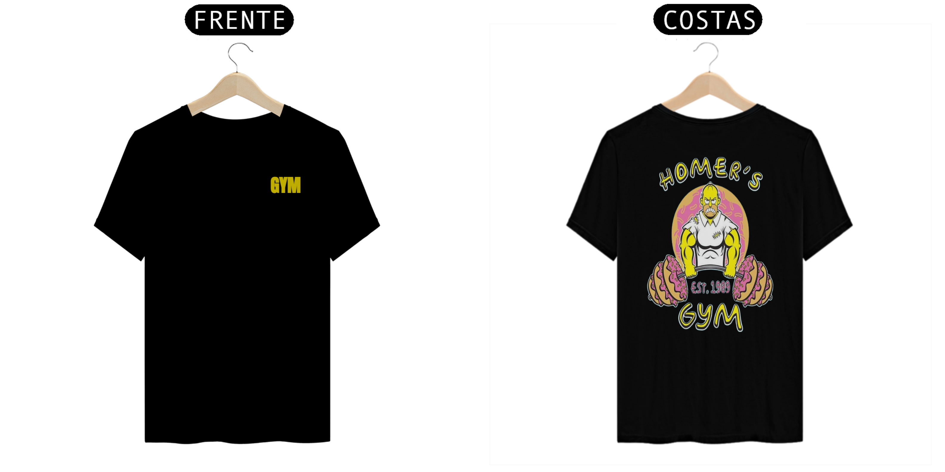 Camisa Masculina Homer's 1989