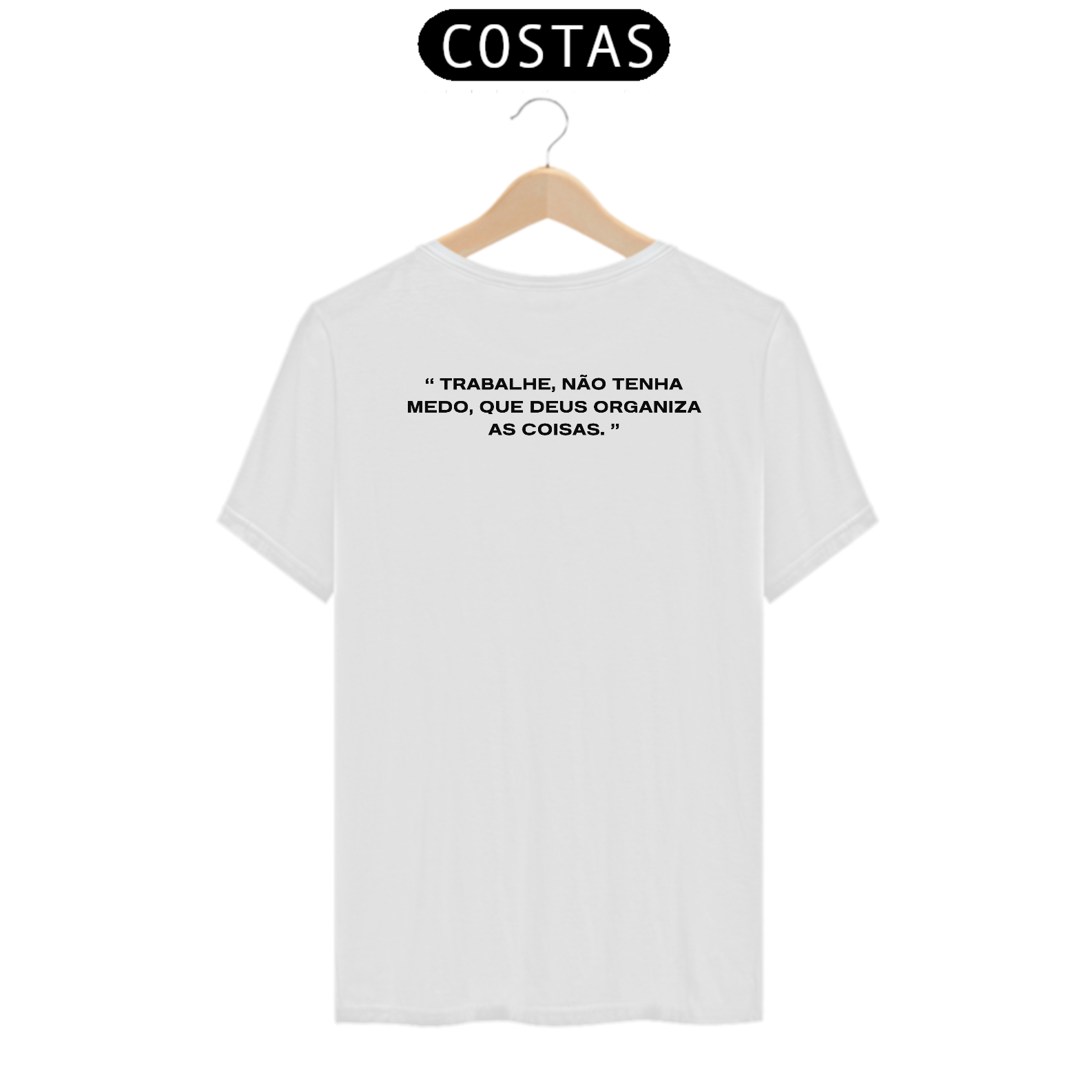 Camiseta Não Tenha Medo