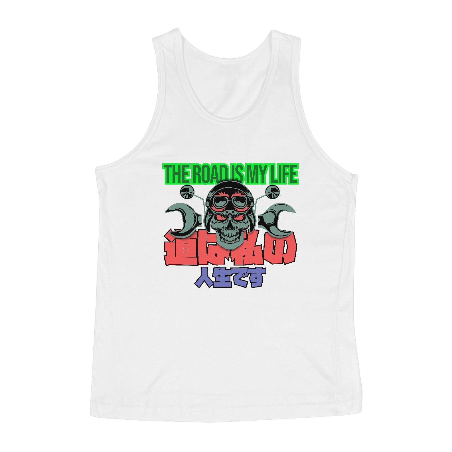 Camiseta Regata: “The road is my life”