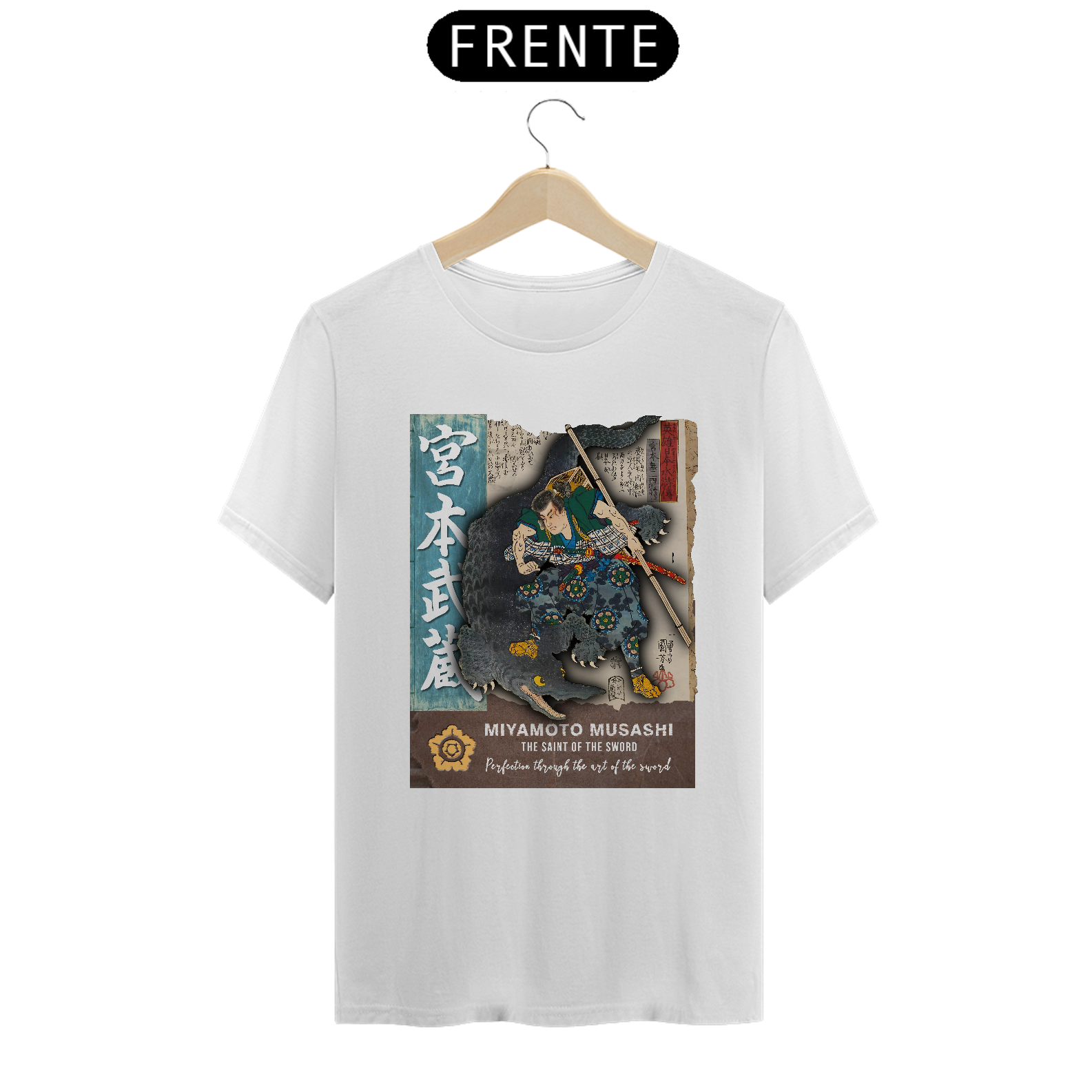 Camiseta Clássica: “Miyamoto Musashi”