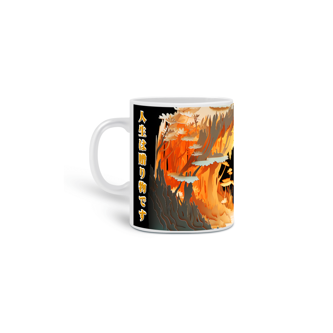 Caneca 3D Life is a gift