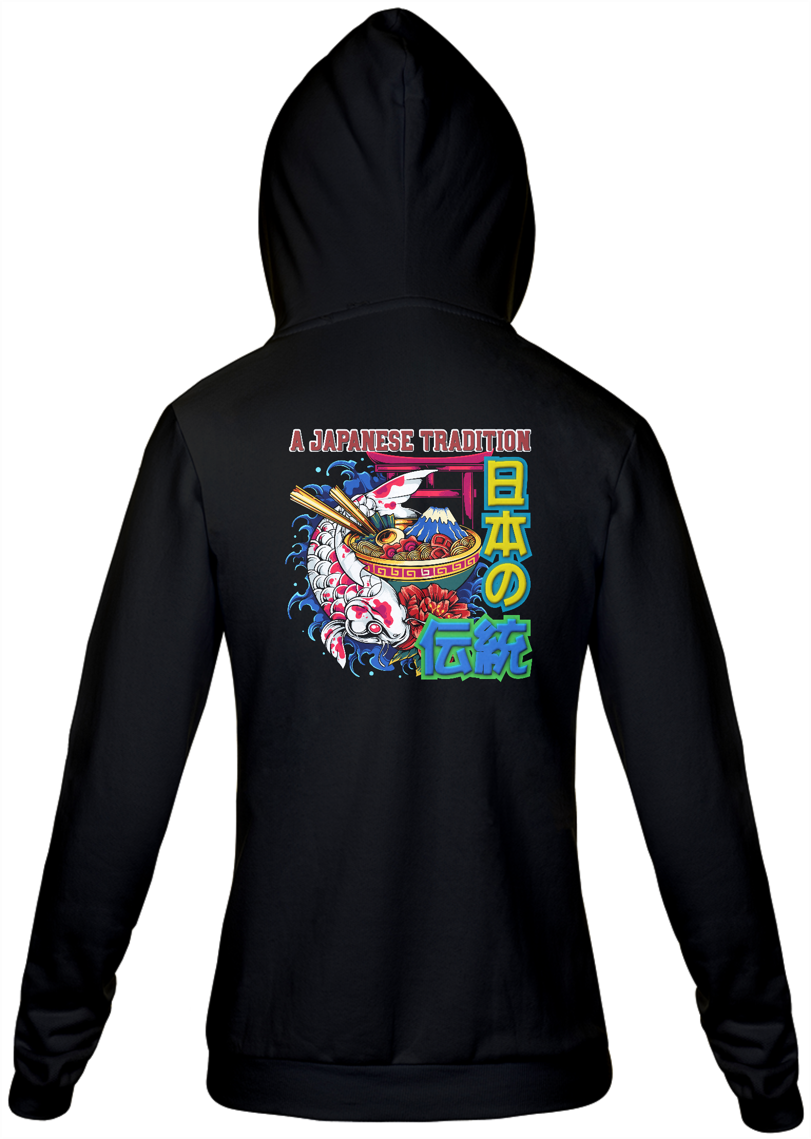 Moleton c/ Zíper Unissex: “A Japanese Traditional”