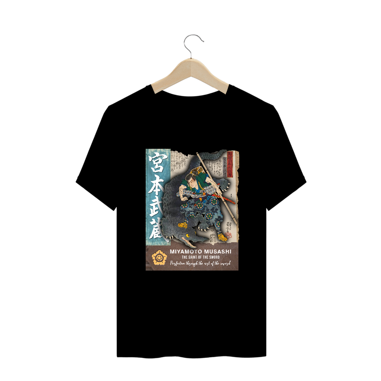 Camiseta Plus Size: “Miyamoto Musashi”
