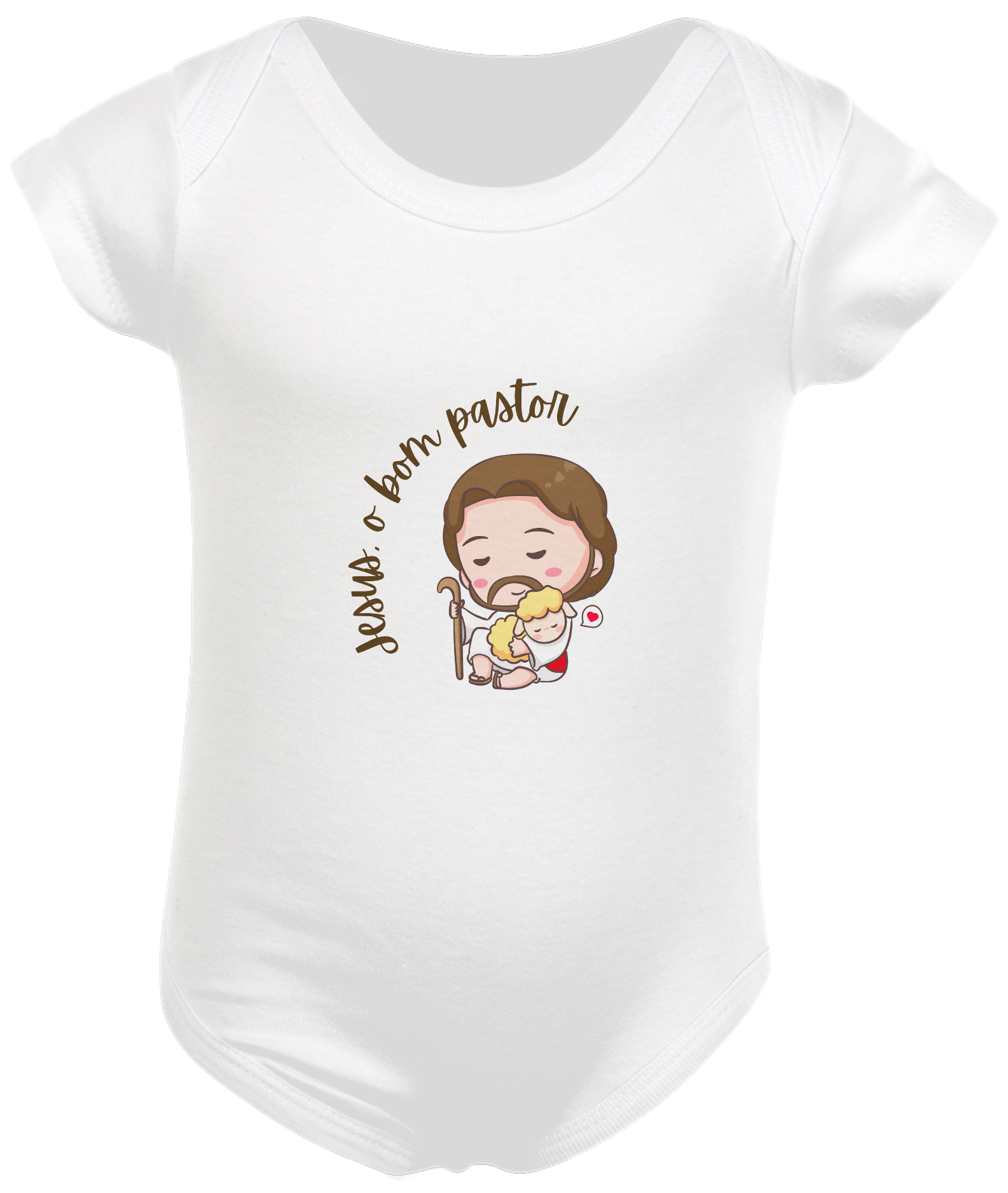 Body infantil Jesus o bom pastor