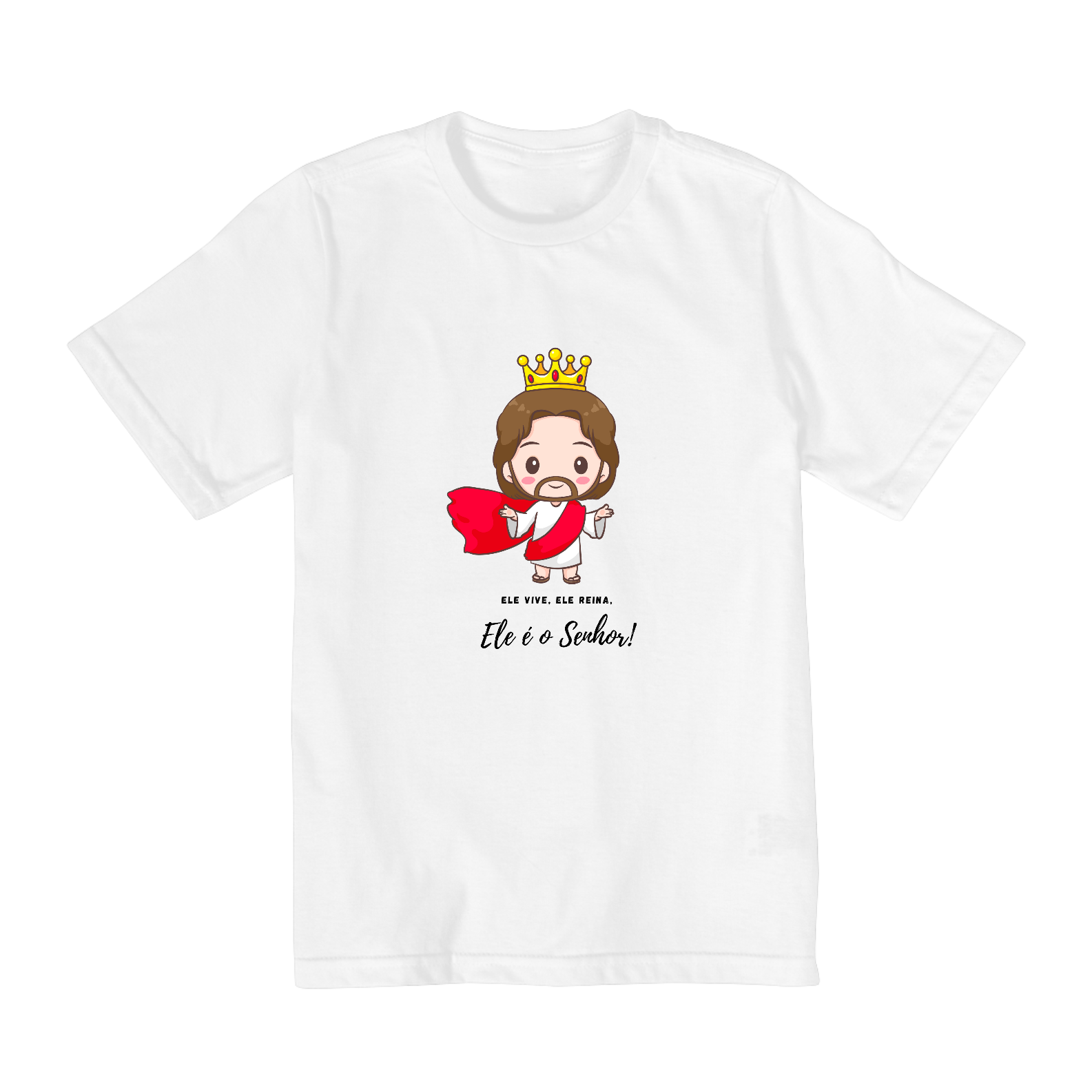 Camisa infantil Ele é o Senhor
