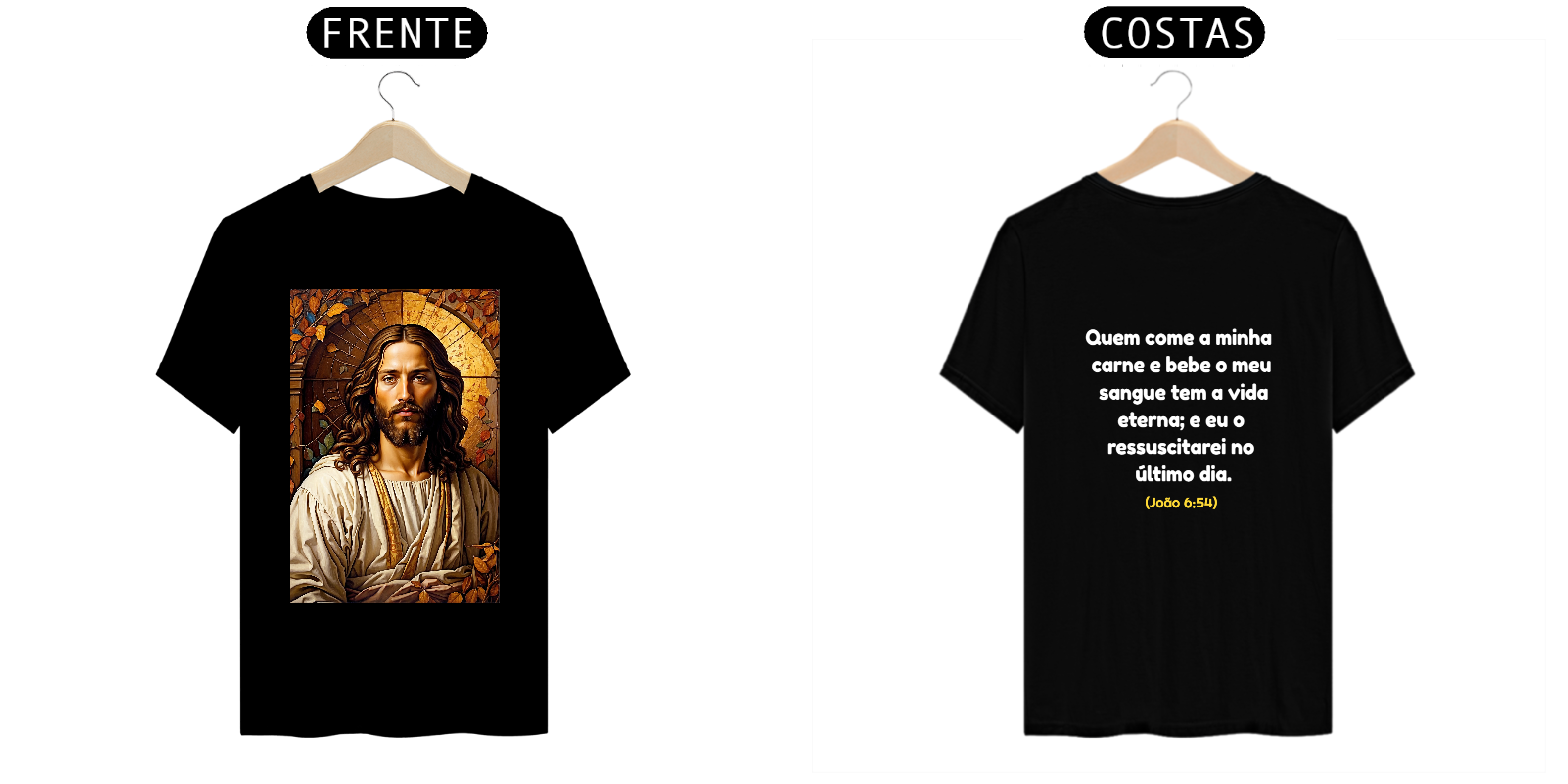 Camisa masculina Jesus