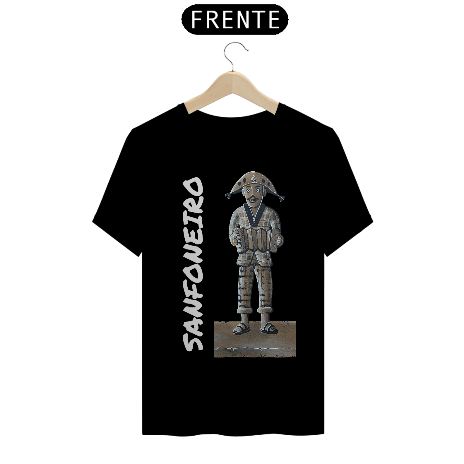 SANFONEIRO-Letreiro Branco