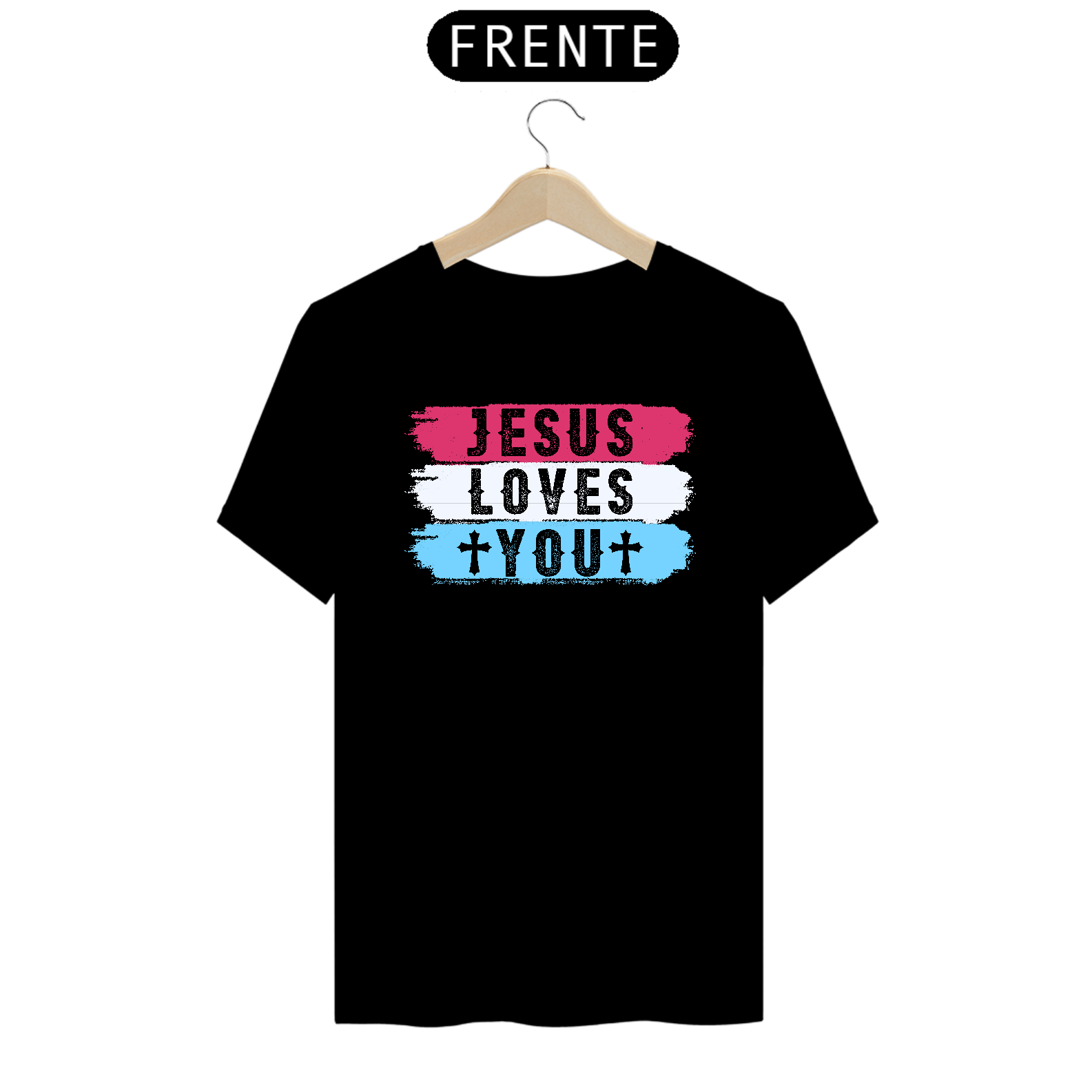 Camiseta Prime | Jesus ama você