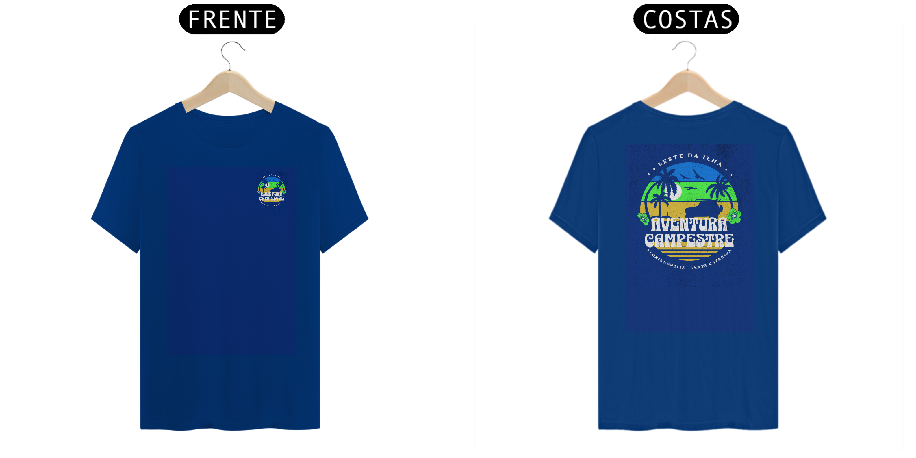 Leste da Ilha de Florianópolis - azul, verde e amarelo #1