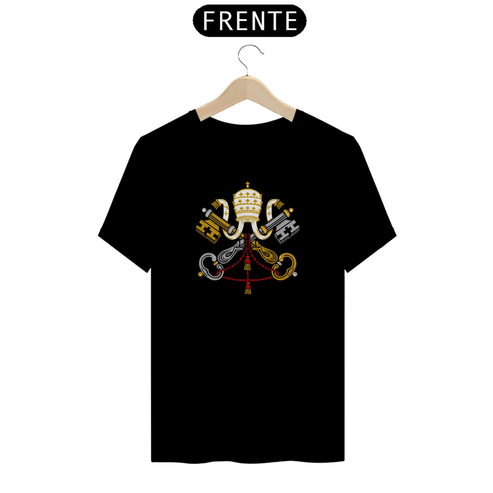 Nome do produto: Camiseta Brasão Igreja Católica