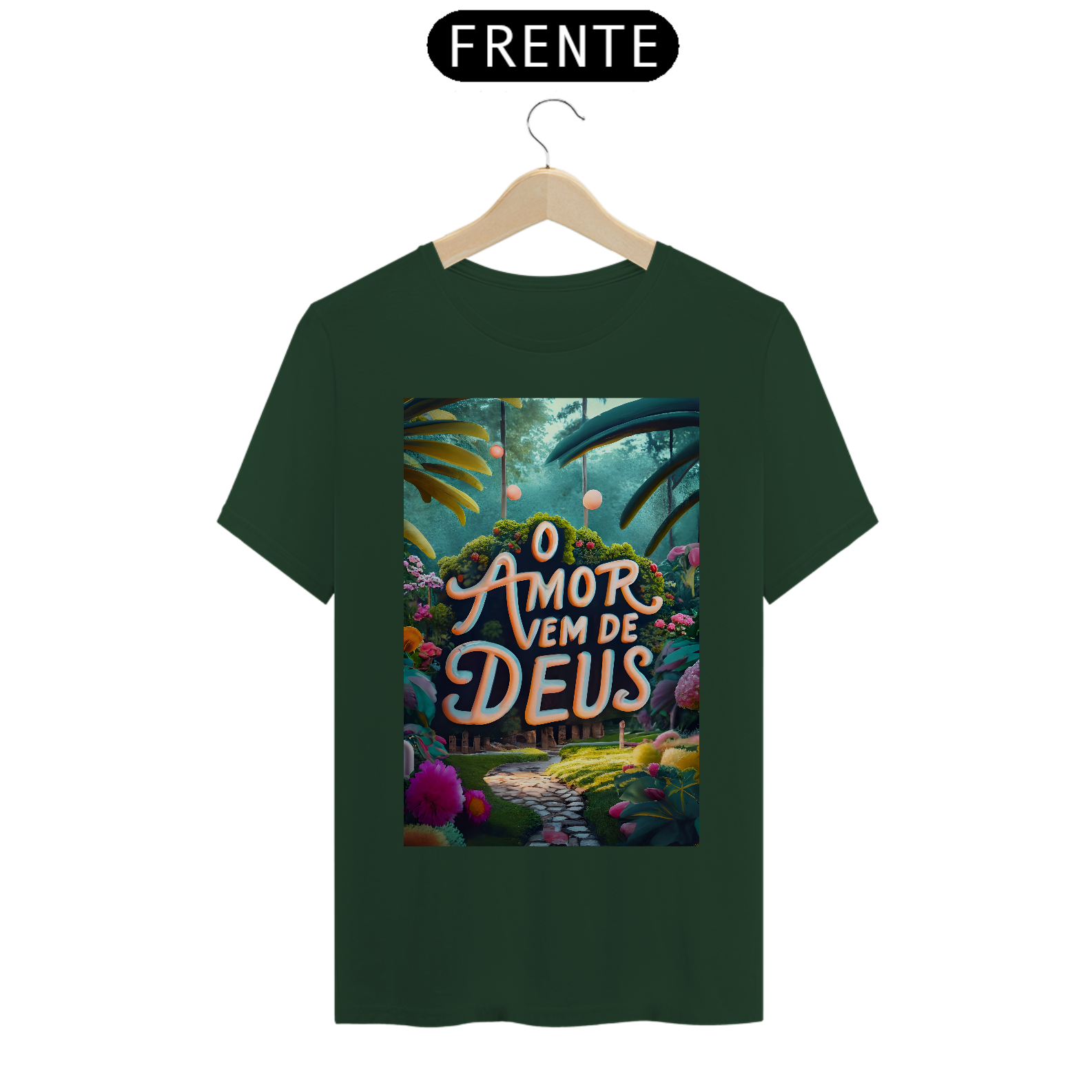 Camiseta O Amor Vem De Deus - 1 Jo 4:7