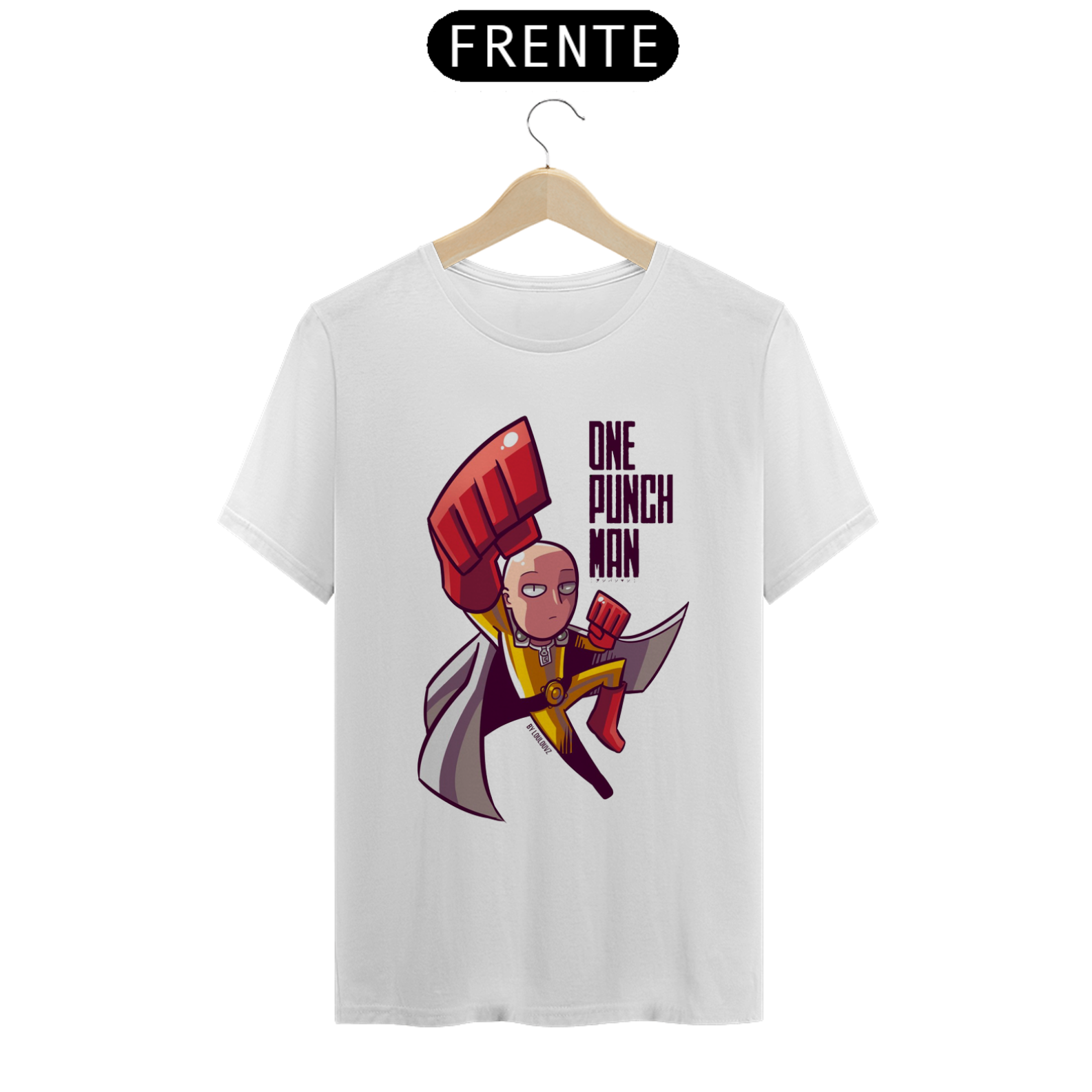 Nome do produto  camisa unisex one punch man