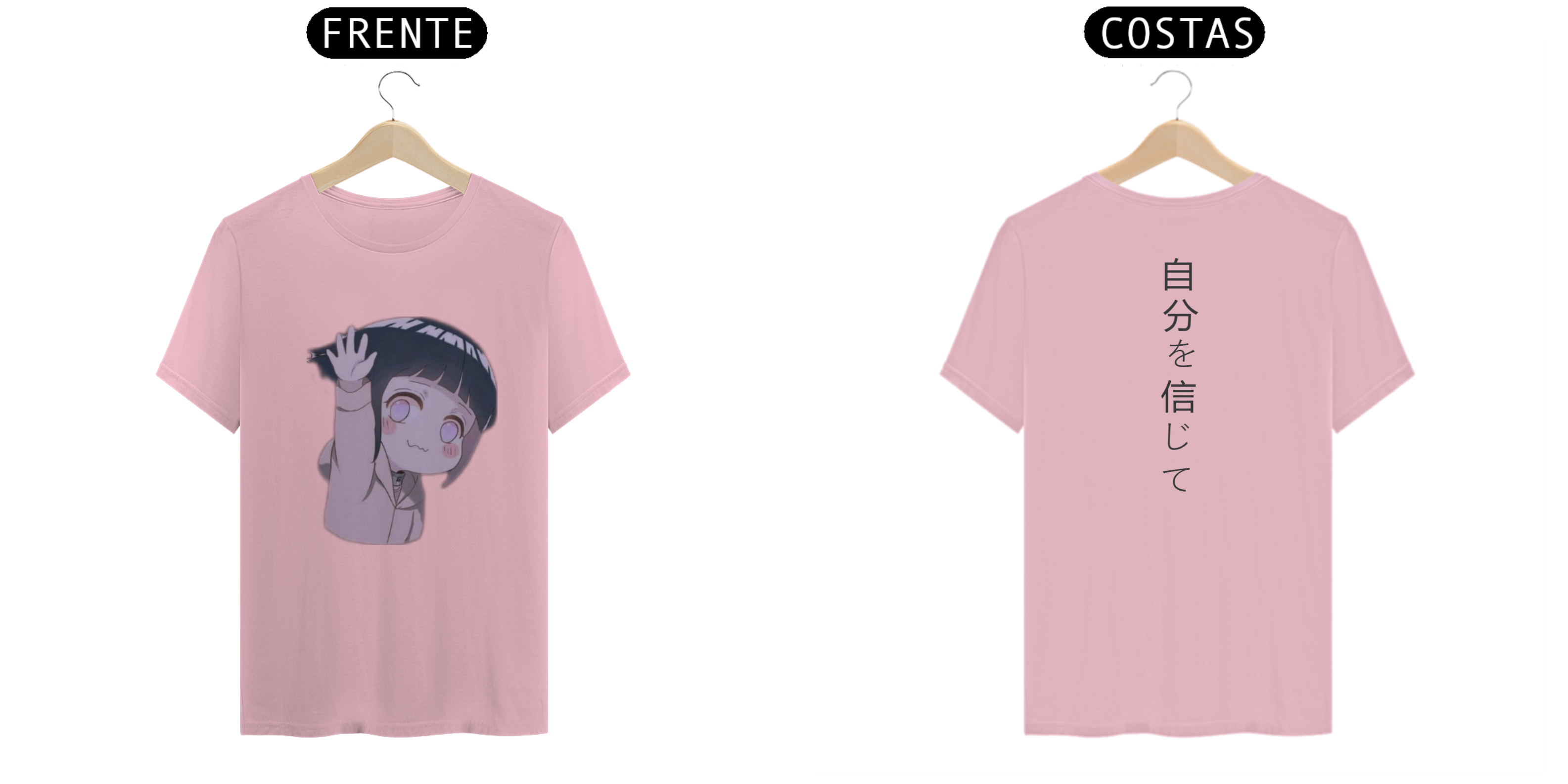 Nome do produto  camisa casal hinata