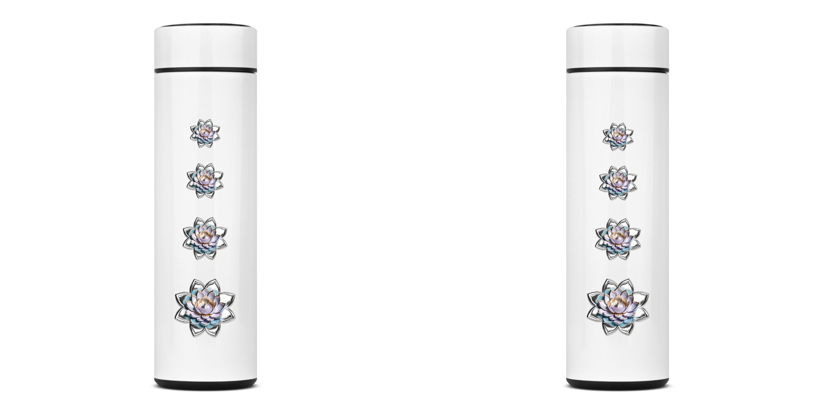 Garrafa Térmica Mandala Flor-de-Lótus