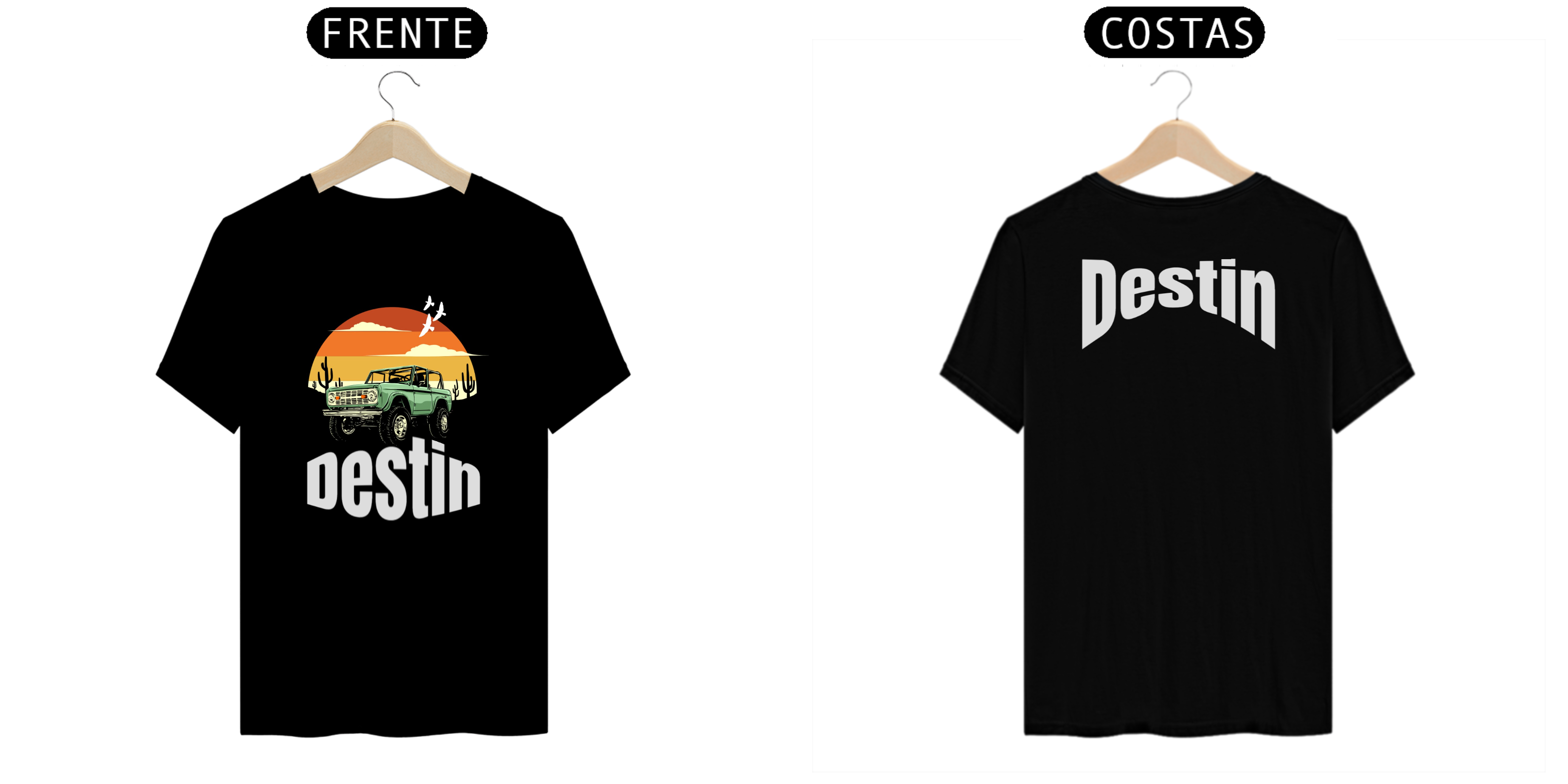 Nome do produto  Destin Camisetas