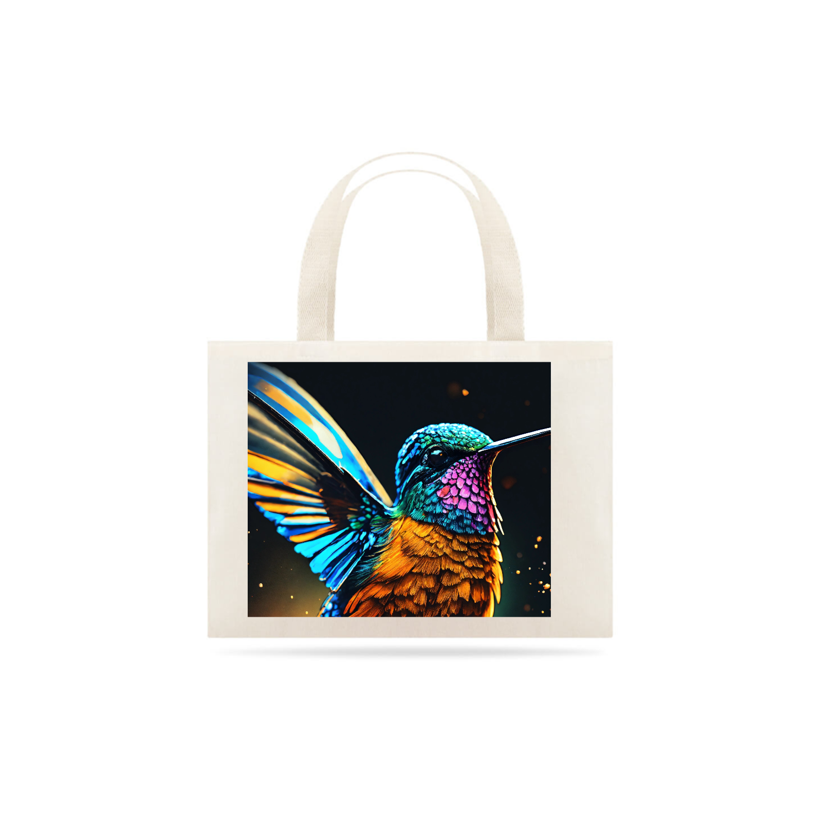 Nome do produto  bolsa((um beija-flor)) , olhos hiperdetalhados 