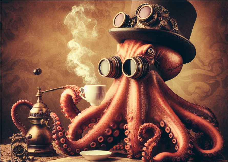 Retrato - Polvo Steampunk