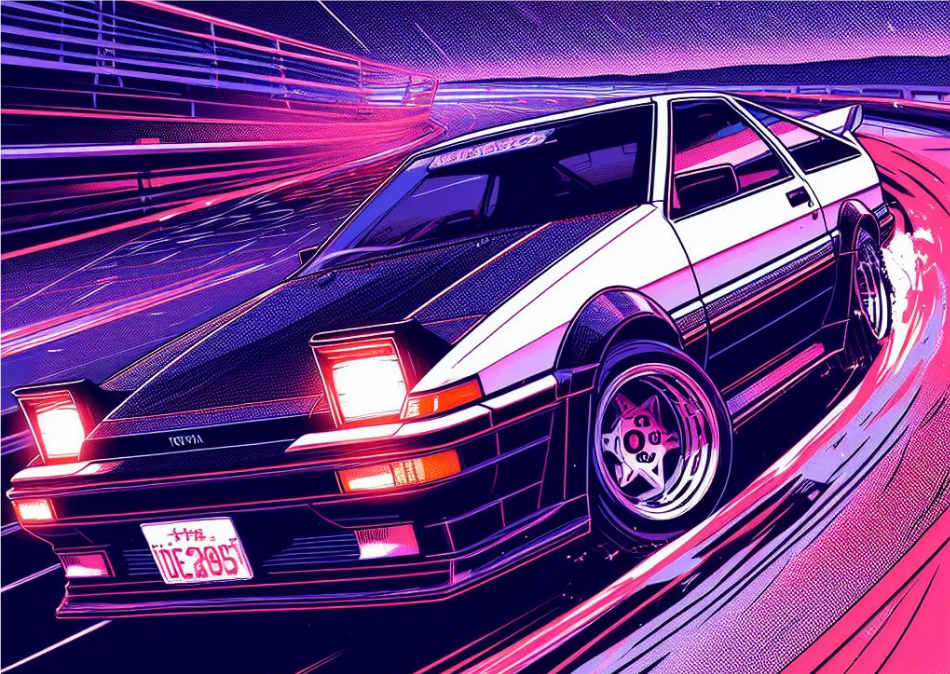 Retrato - Initial D