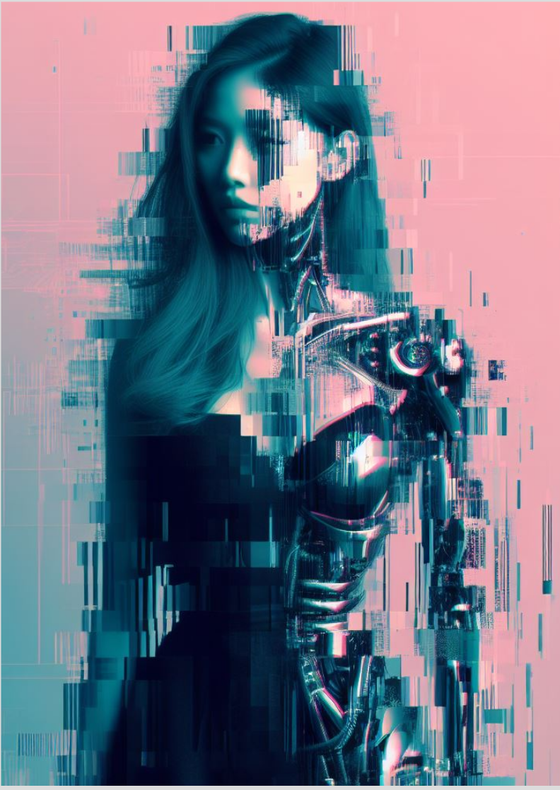 Retrato - Mulher Ciborgue