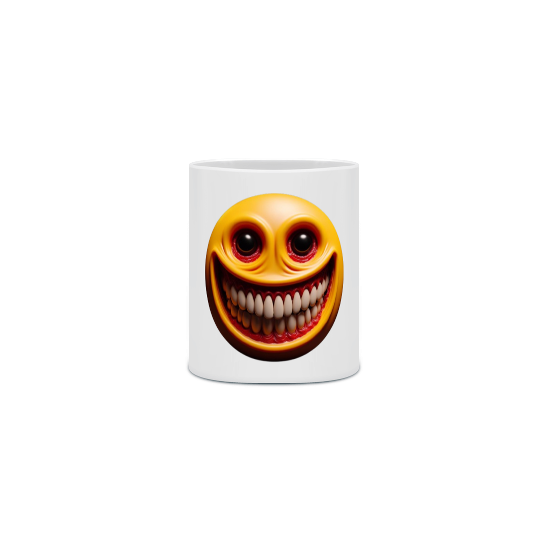 Caneca - Creepy Emoji