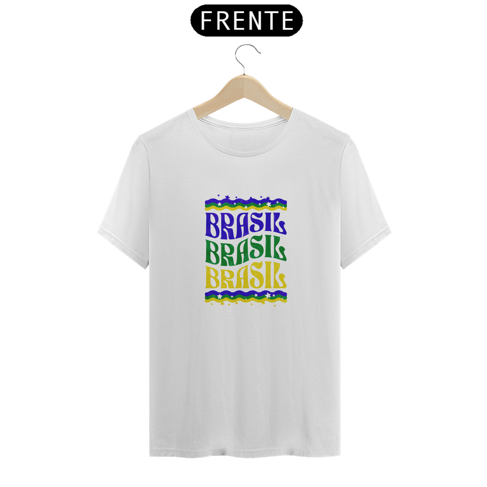 Nome do produto  CAMISA - BRASIL COLORIDO
