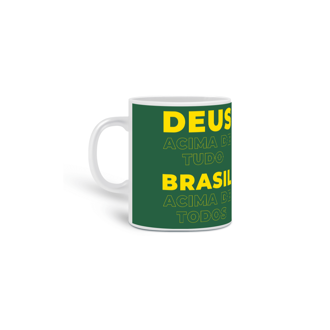 CANECA - BRASIL ACIMA DE TODOS